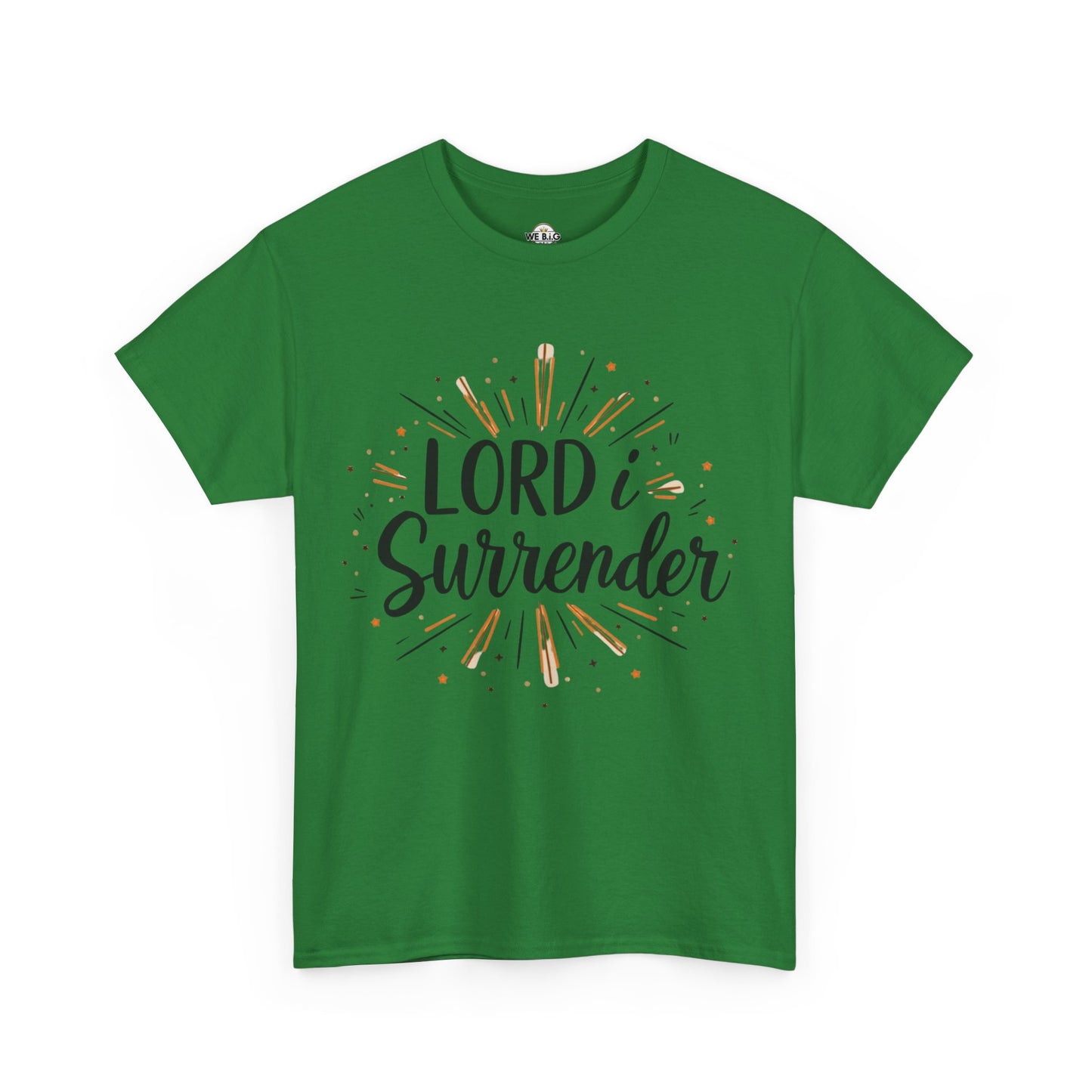 Lord, I Surrender 3—Spiritual Unisex Tee - "Lord, I Surrender" - Faith Shirt, Religious Apparel, Christian Gift, Inspirational Top, Everyday Wear