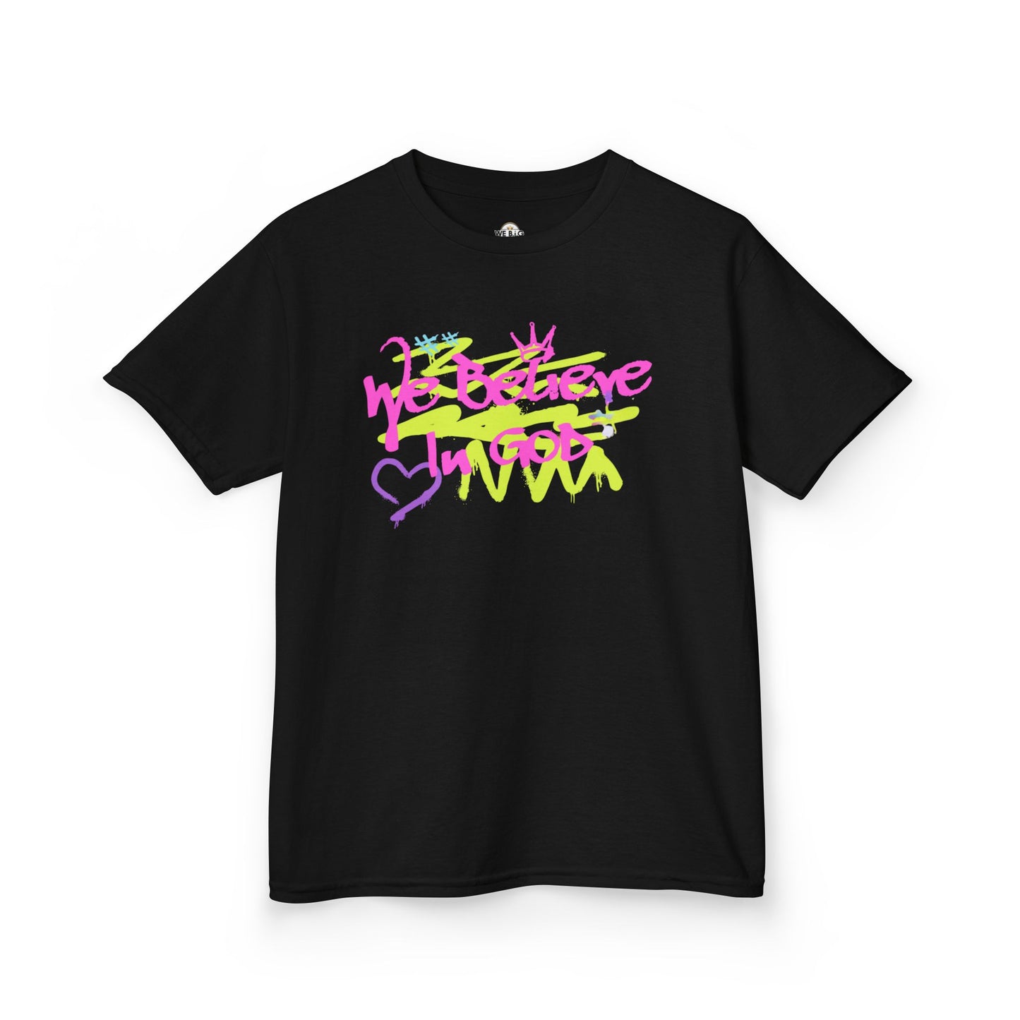 We Believe In God Inspirational Youth Shirt, Christian Kids Clothing