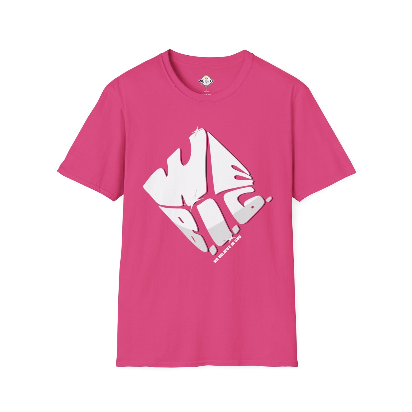 Bold "We B.i.G." Statement Unisex T-Shirt, Graphic Tee, Casual Wear, Streetwear, Gift for Him/Her, Everyday Style, Fashion Statement