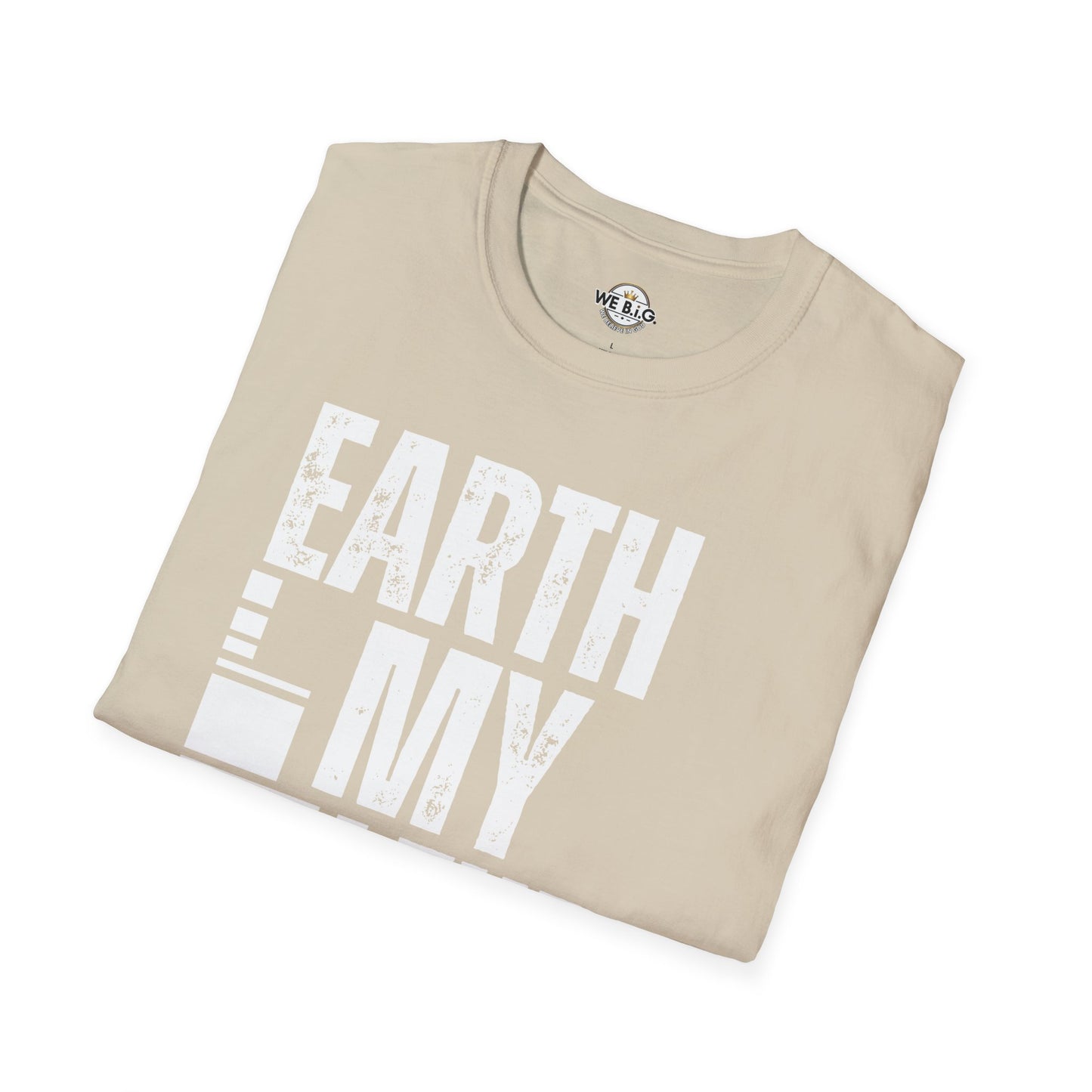 Earth My Turf Unisex T-Shirt | Eco-Friendly Apparel | Perfect for Nature Lovers, Earth Day, Casual Wear, Gift Idea, Sustainable Fashion