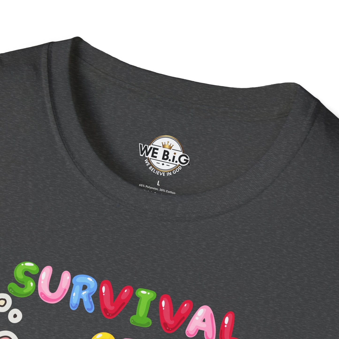 Survival of the Cutest T-Shirt, Cute Animal T-Shirt, Gift for Kids, Rainbow Shirt, Fun Graphic Tee, Spring Fashion