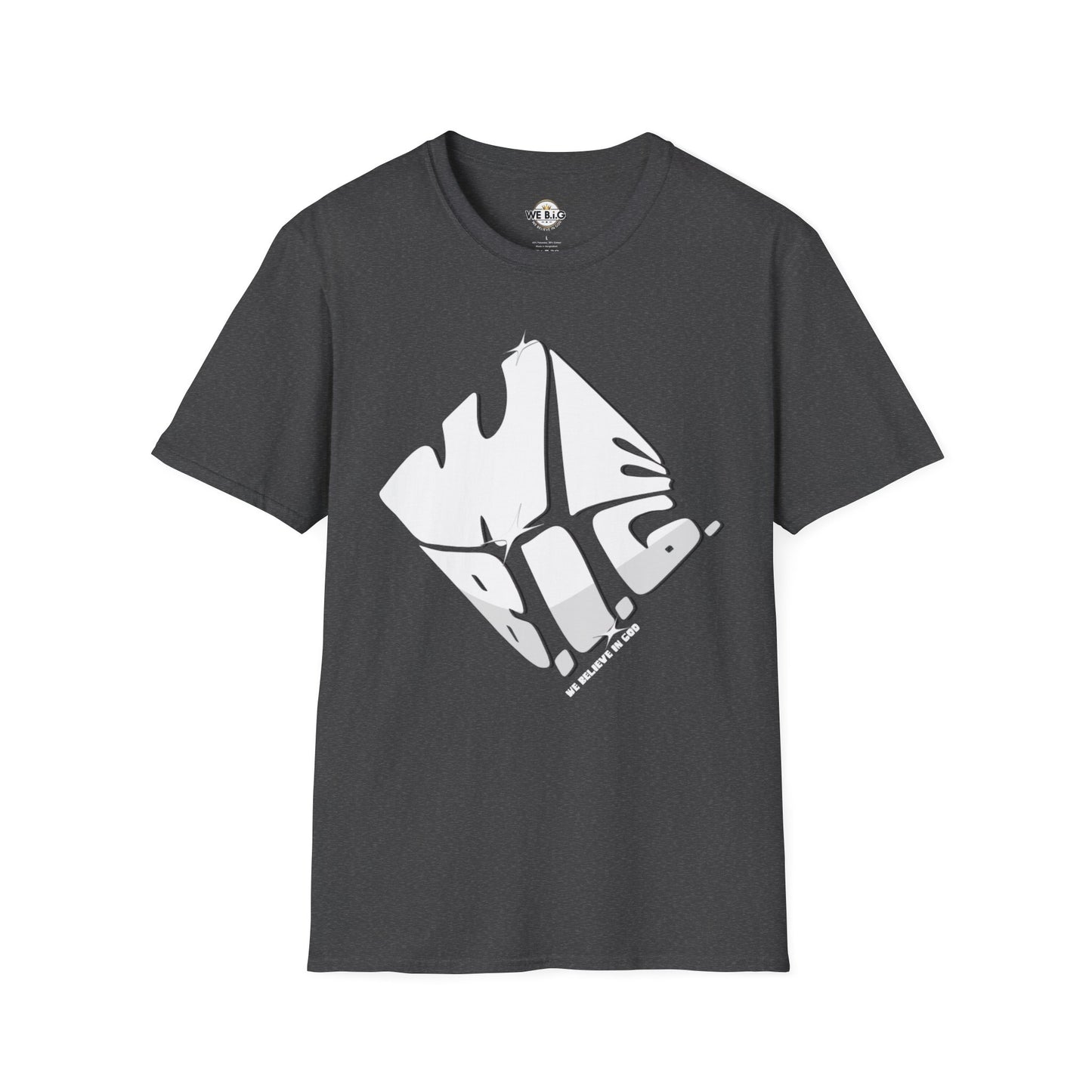Bold "We B.i.G." Statement Unisex T-Shirt, Graphic Tee, Casual Wear, Streetwear, Gift for Him/Her, Everyday Style, Fashion Statement