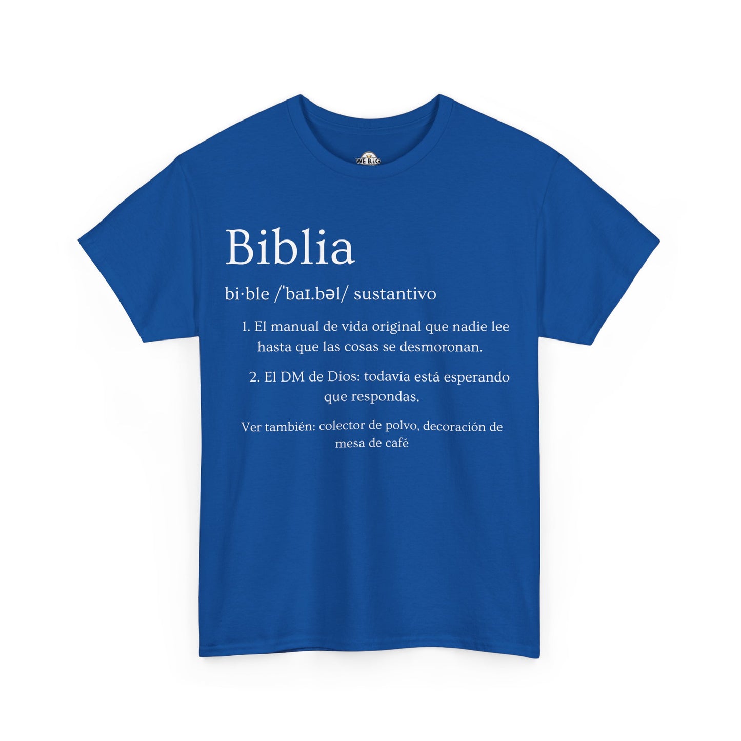 Biblia Definición—We B.i.G.