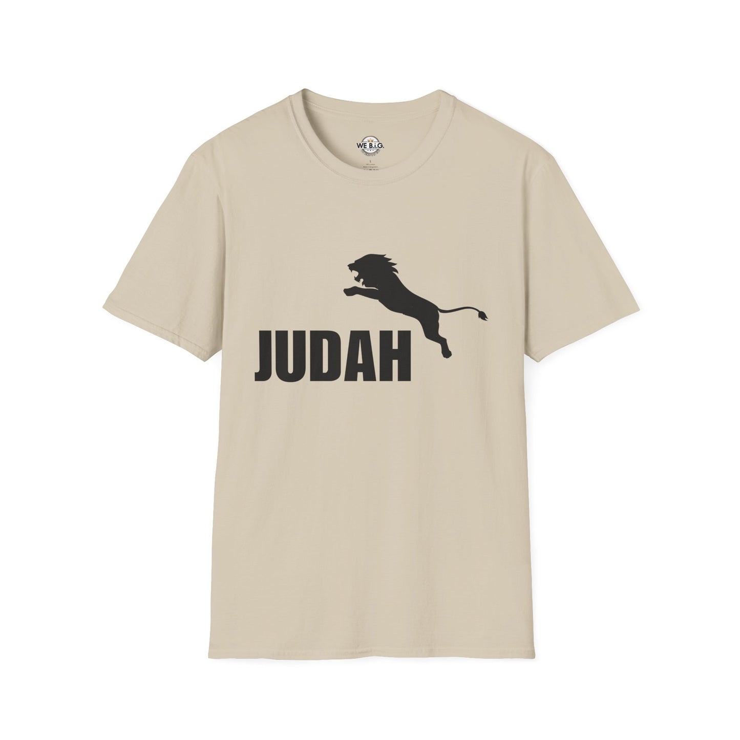 Judah Lion Logo—Unisex T-Shirt, Softstyle Tee, Graphic Tee, Christian Apparel, Inspirational Shirt, Casual Wear