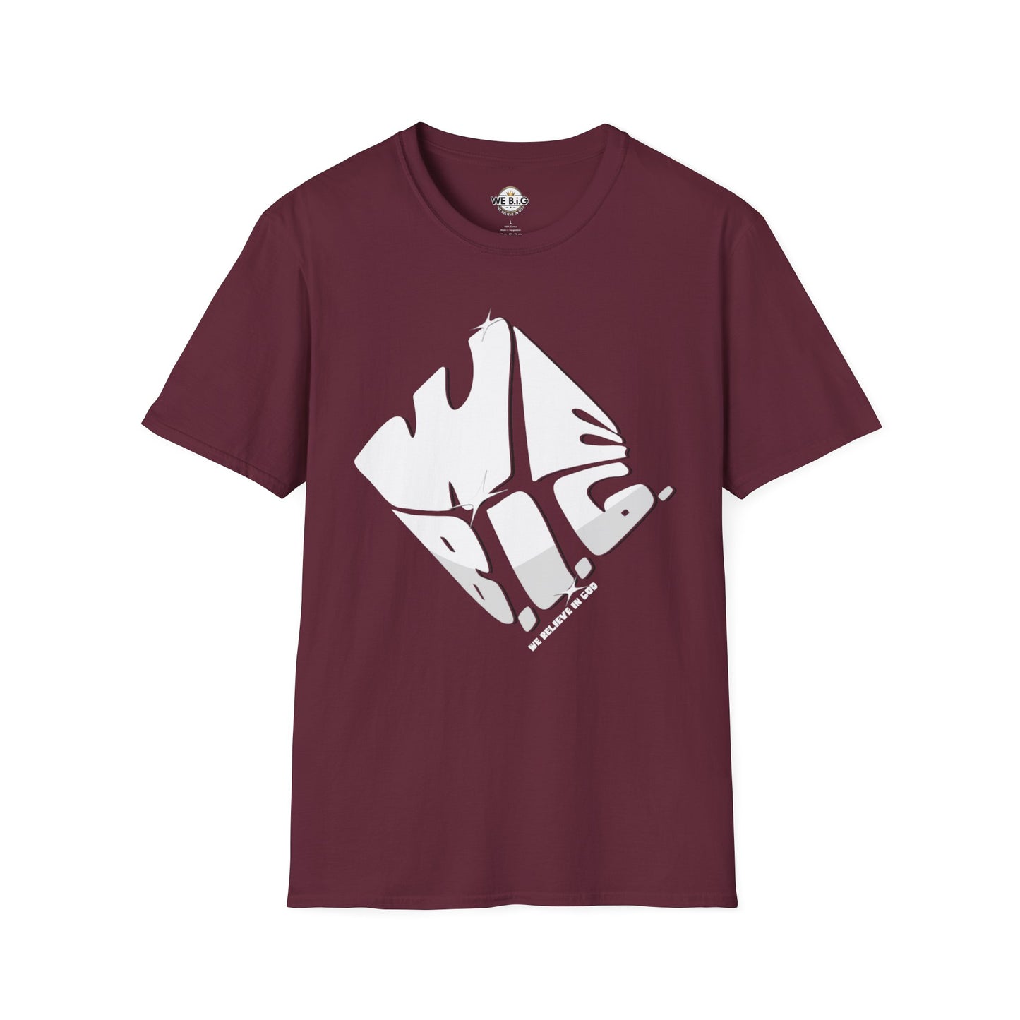 Bold "We B.i.G." Statement Unisex T-Shirt, Graphic Tee, Casual Wear, Streetwear, Gift for Him/Her, Everyday Style, Fashion Statement