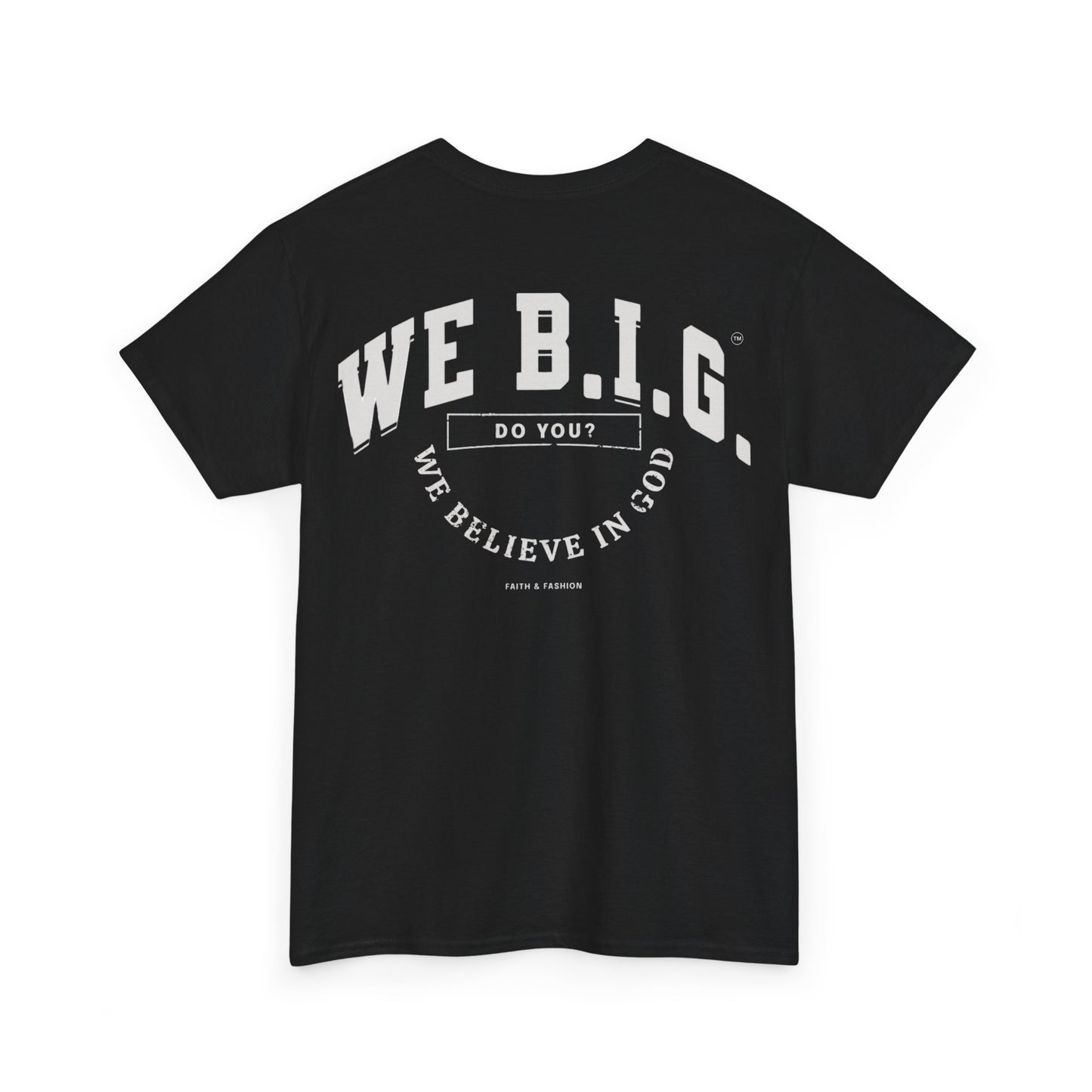 OG "Only GOD"—Faith-Inspired Unisex Heavy Cotton Tee, Streetwear for Believers, Casual Wear, Inspirational Gift, Positive Vibes, Church Events
