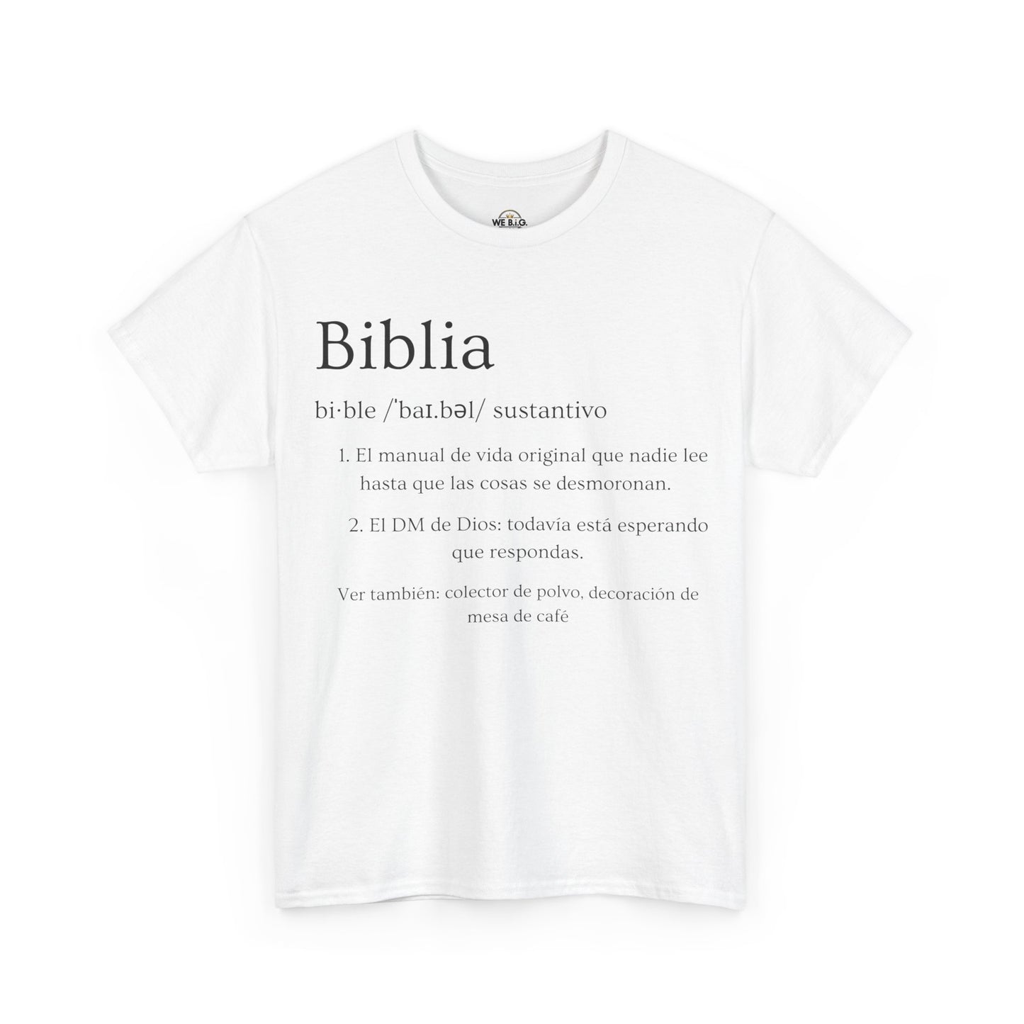 Biblia Definición—We B.i.G.