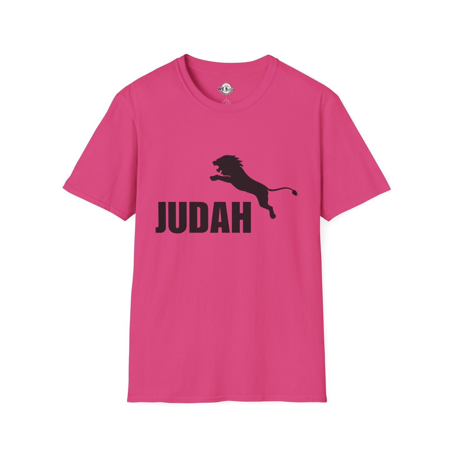Judah Lion Logo—Unisex T-Shirt, Softstyle Tee, Graphic Tee, Christian Apparel, Inspirational Shirt, Casual Wear