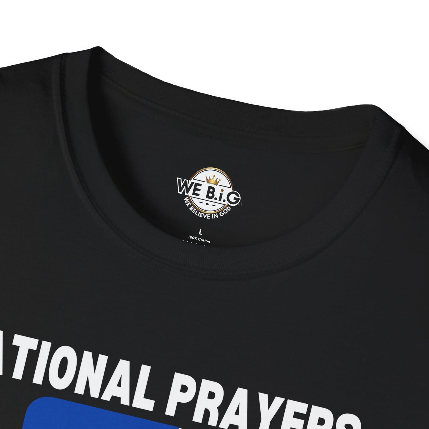 National Prayers Association Graphic T-Shirt—Unisex Softstyle Tee - , Faith-Based Apparel, Religious Gift, Casual Wear, Spiritual Style