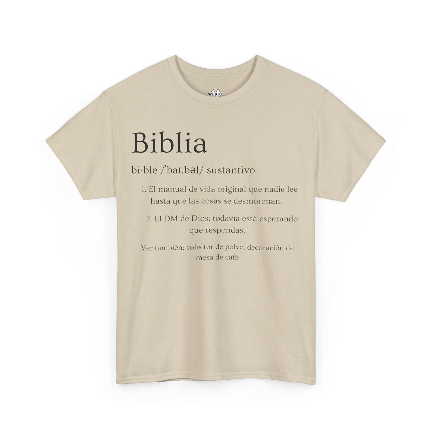 Biblia Definición—We B.i.G.