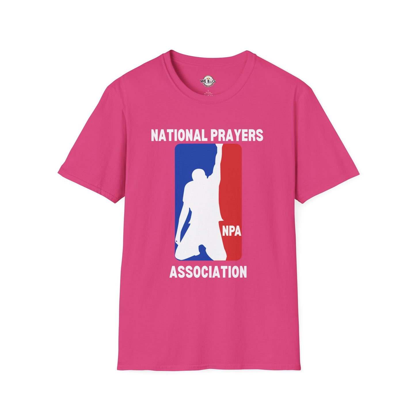 National Prayers Association Graphic T-Shirt—Unisex Softstyle Tee - , Faith-Based Apparel, Religious Gift, Casual Wear, Spiritual Style