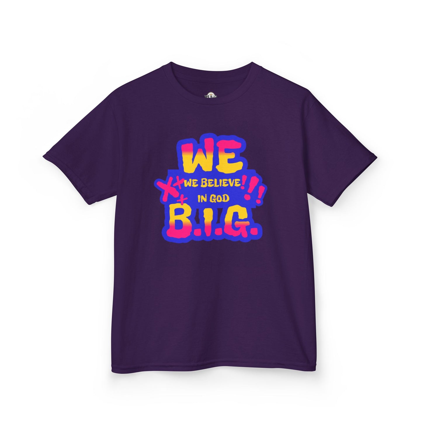 We B.i.G. — Colorful Kids Spiritual Tee - Motivational, Children’s Gift, Sunday School, Praise, Inspirational, Kid's Wear