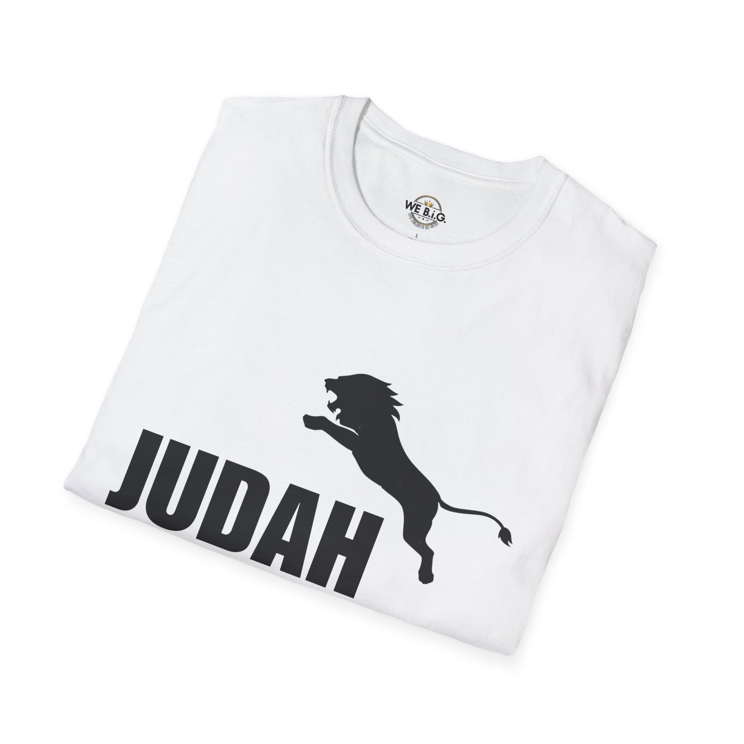 Judah Lion Logo—Unisex T-Shirt, Softstyle Tee, Graphic Tee, Christian Apparel, Inspirational Shirt, Casual Wear