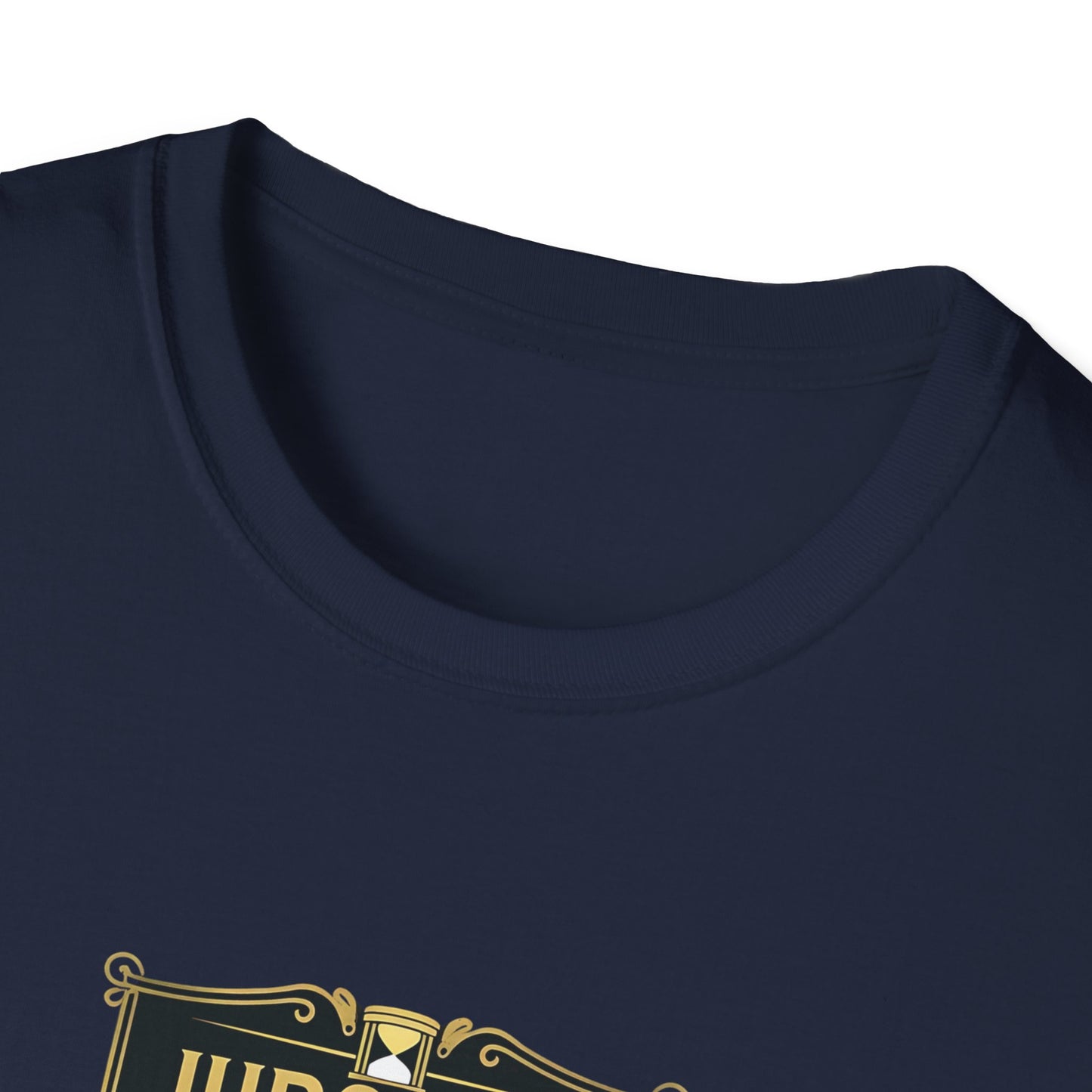 Graphic T-Shirt: Judge Me When You're Perfect, I'll Wait Black Badge