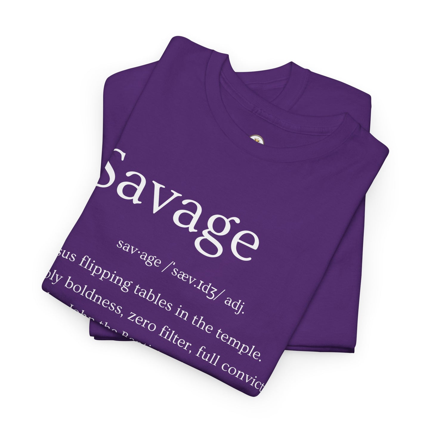 Savage & WE B.I.G. Unisex Tee - Inspirational Statement Shirt for Everyday Wear, Gift for Friends, Faith Apparel, Motivational Wear, [...]