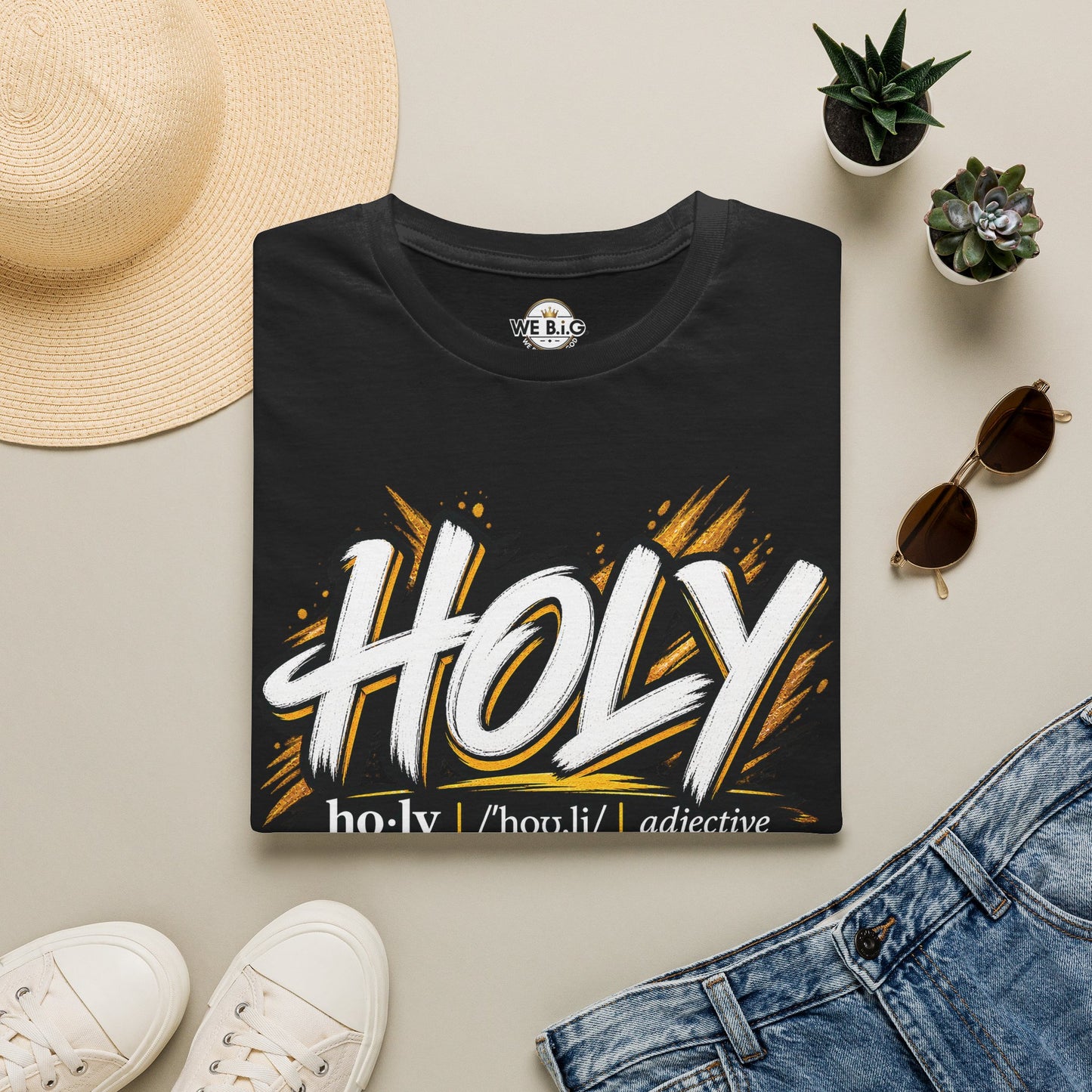 Holy Definition T-Shirt —  Faith Graphic Tee