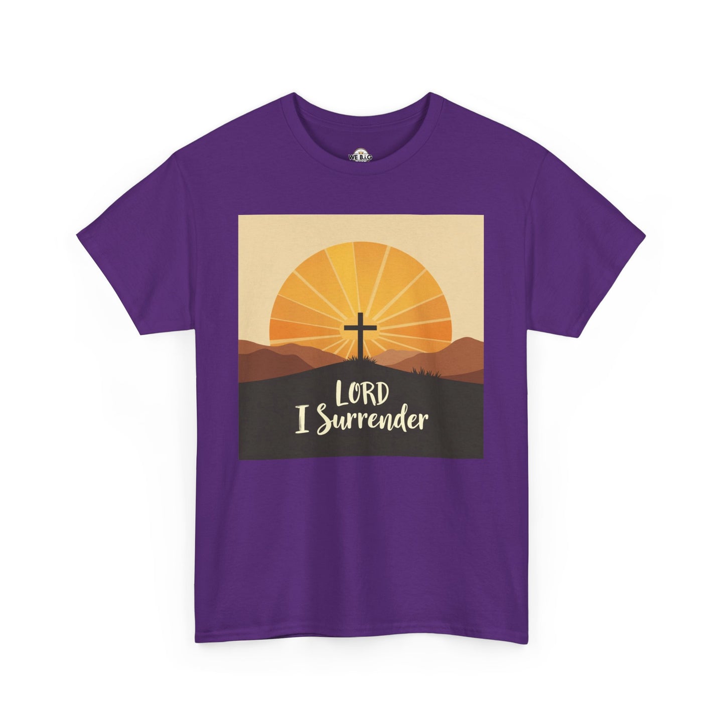 Lord I Surrender 2 — Faith-Inspired Unisex Heavy Cotton Tee | "Lord I Surrender" Shirt | Christian Apparel | Everyday Wear | Gift for Believers, Spiritual [...]