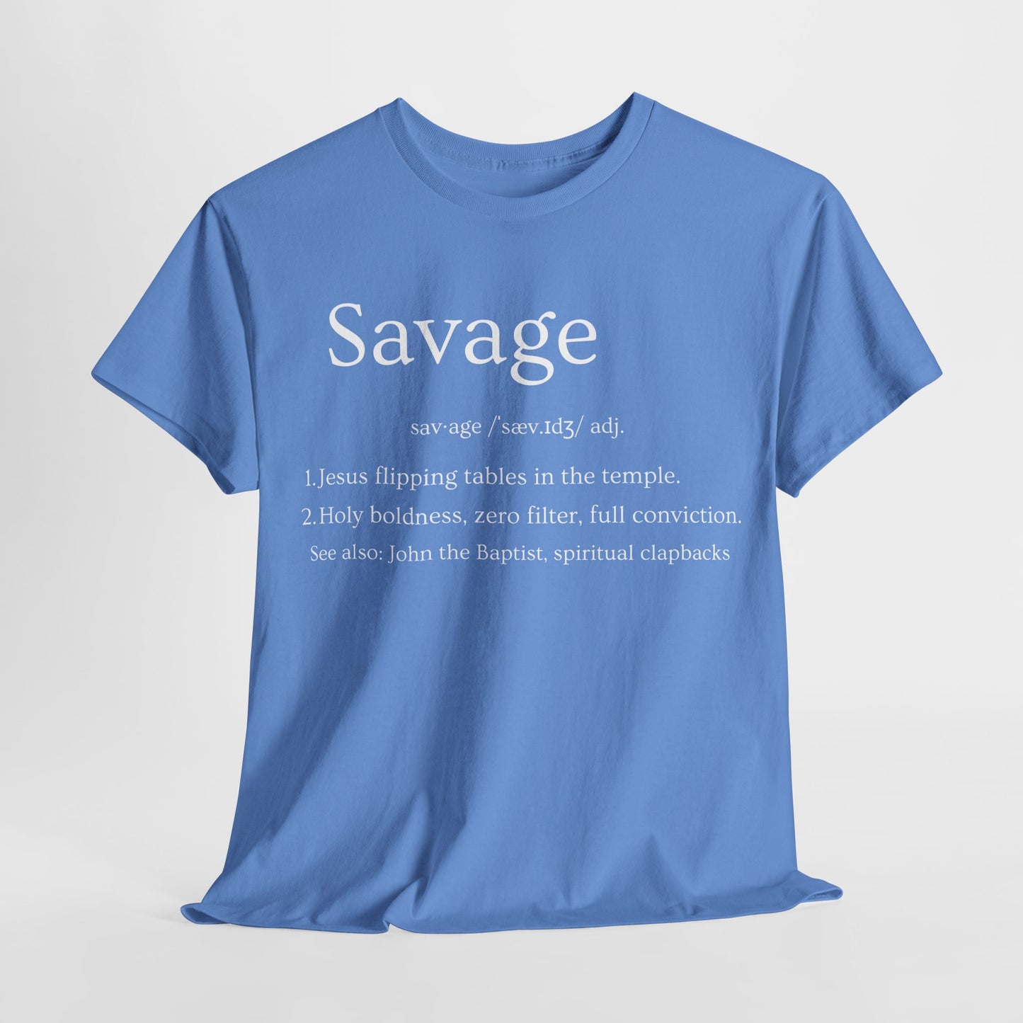 Savage & WE B.I.G. Unisex Tee - Inspirational Statement Shirt for Everyday Wear, Gift for Friends, Faith Apparel, Motivational Wear, [...]