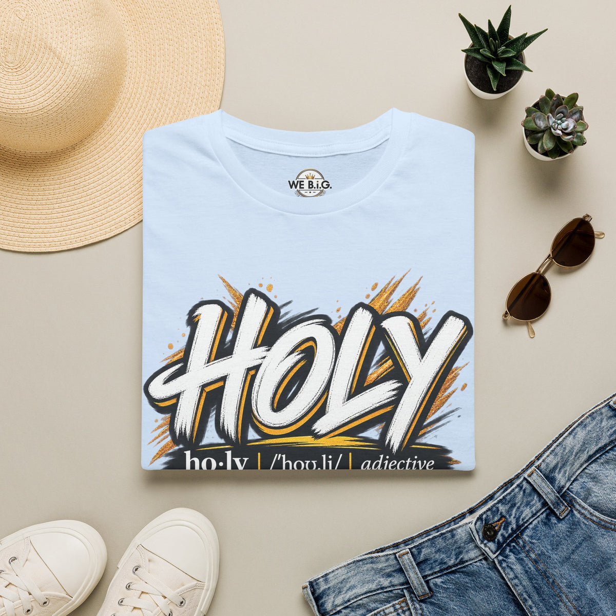 Holy Definition T-Shirt —  Faith Graphic Tee