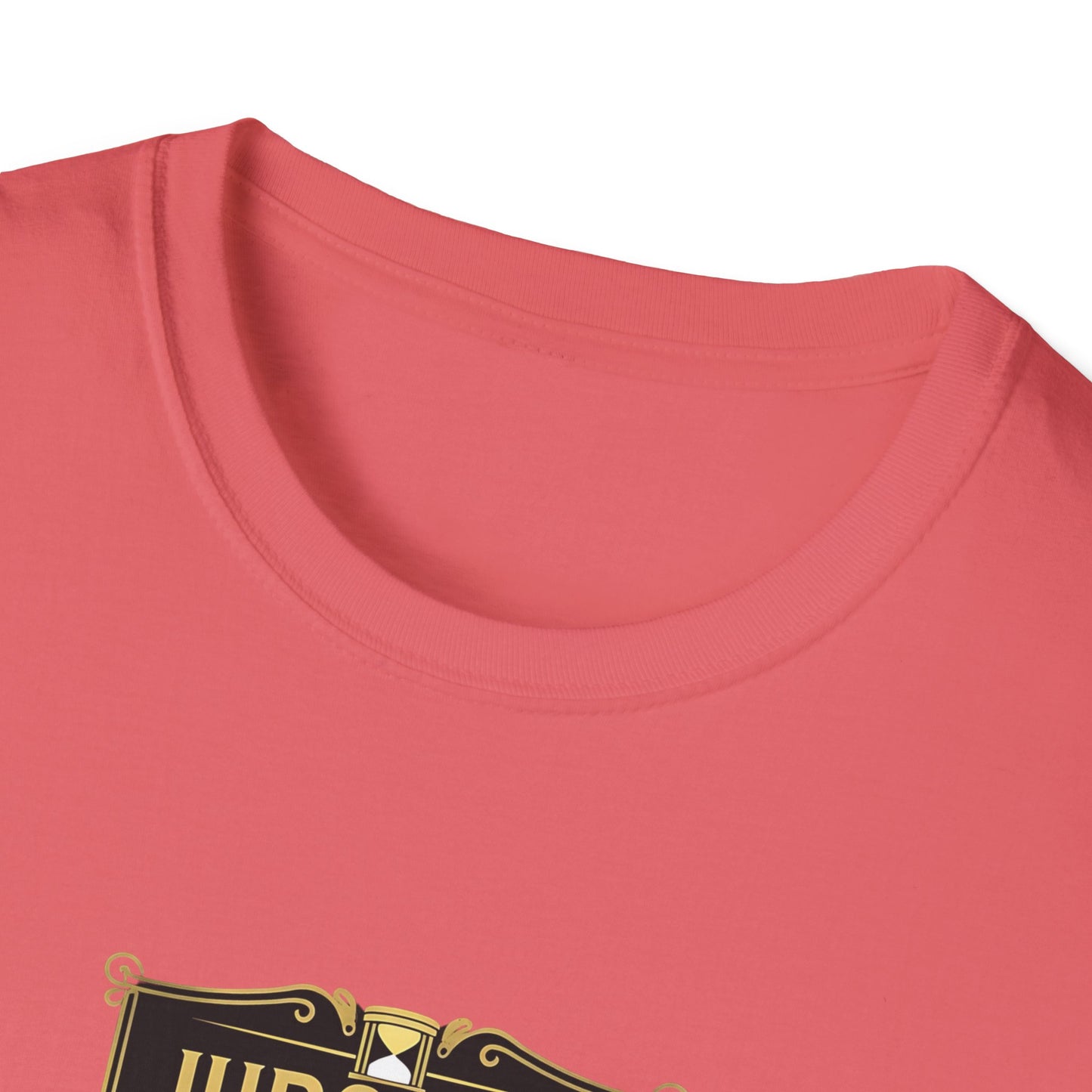 Graphic T-Shirt: Judge Me When You're Perfect, I'll Wait Black Badge