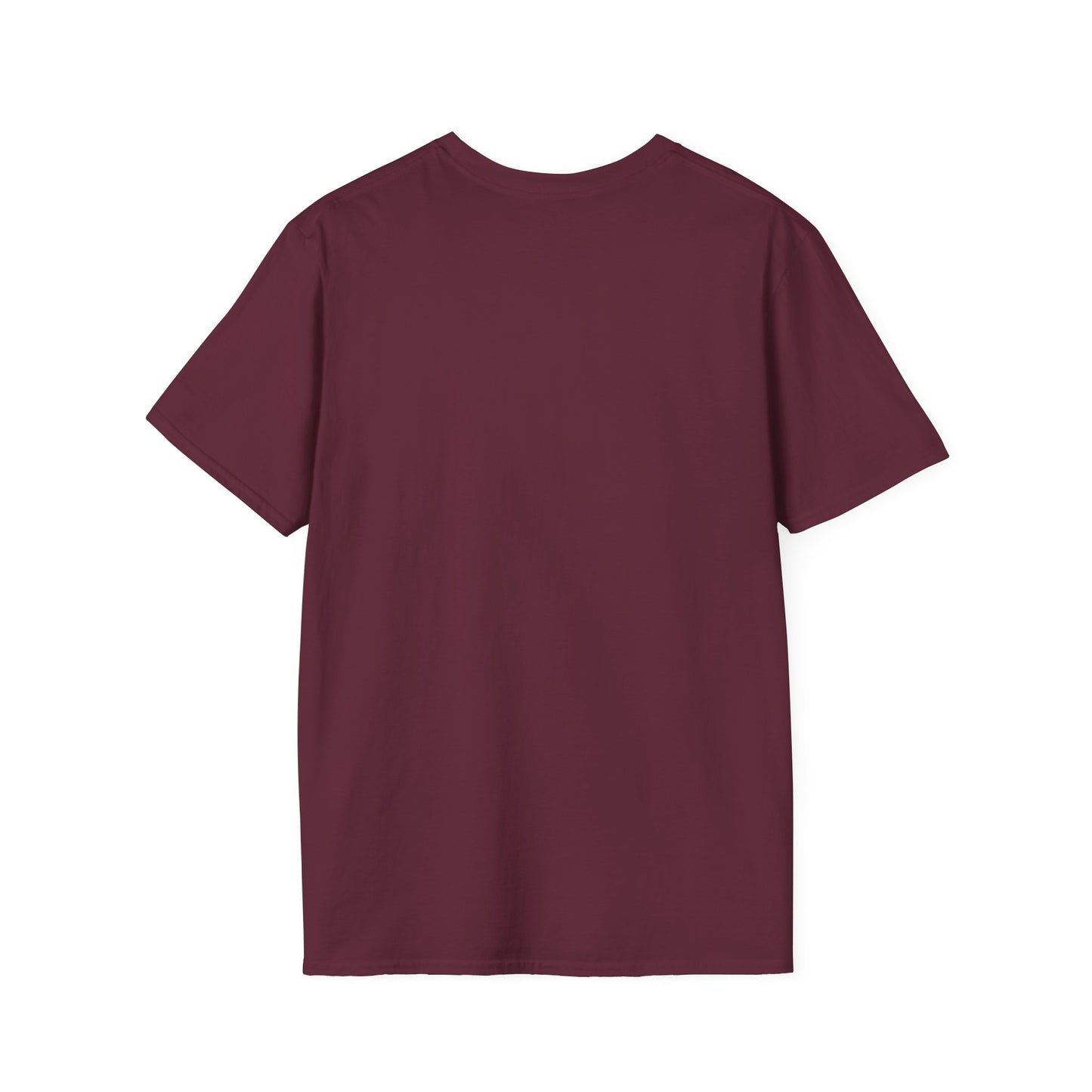 Stop Look and B.i.G.—Faith-Inspired Graphic Tee, Unisex Softstyle T-Shirt, Casual Wear, Christian Apparel, Gift for Believers, Unique Faith Shirt