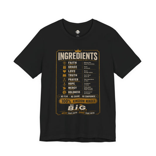 Kingdom Ingredients– We B.i.G. Premium Christian T-Shirt