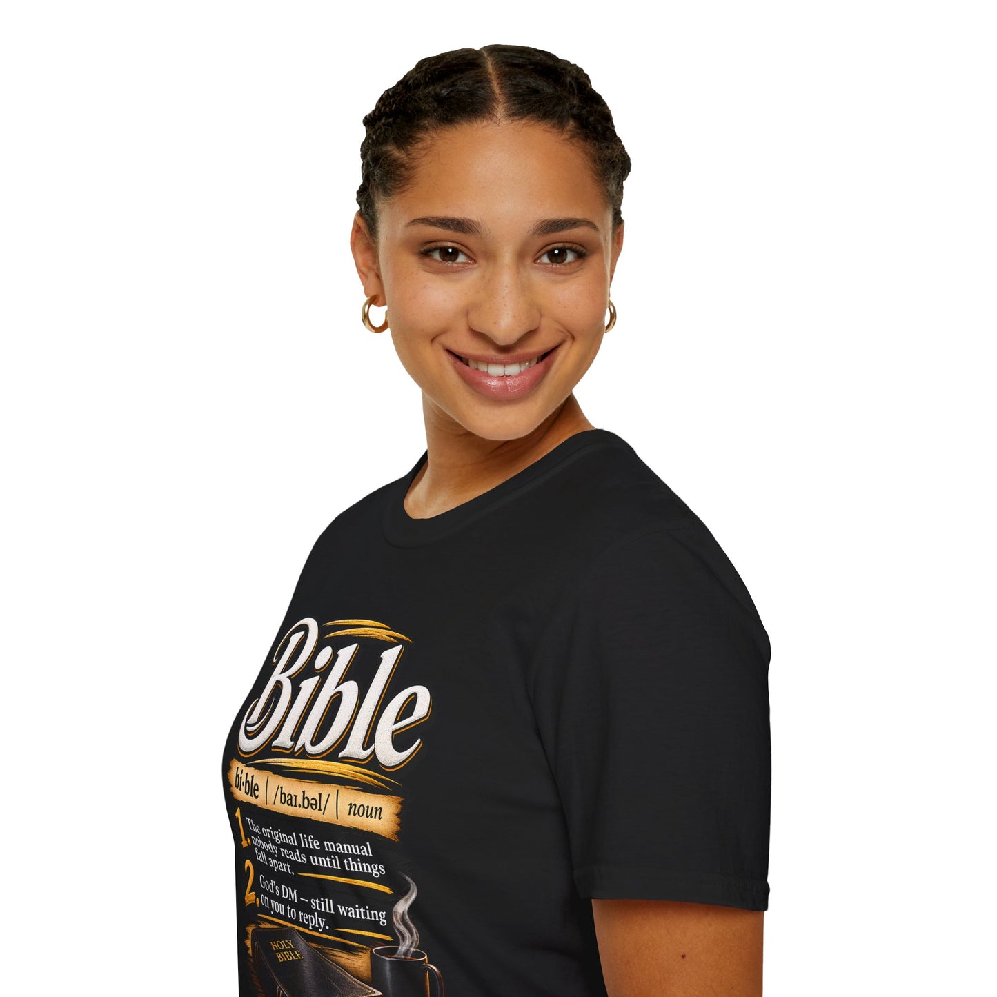 Bible Definition T-Shirt — "The Original Life Manual" Christian Faith Tee