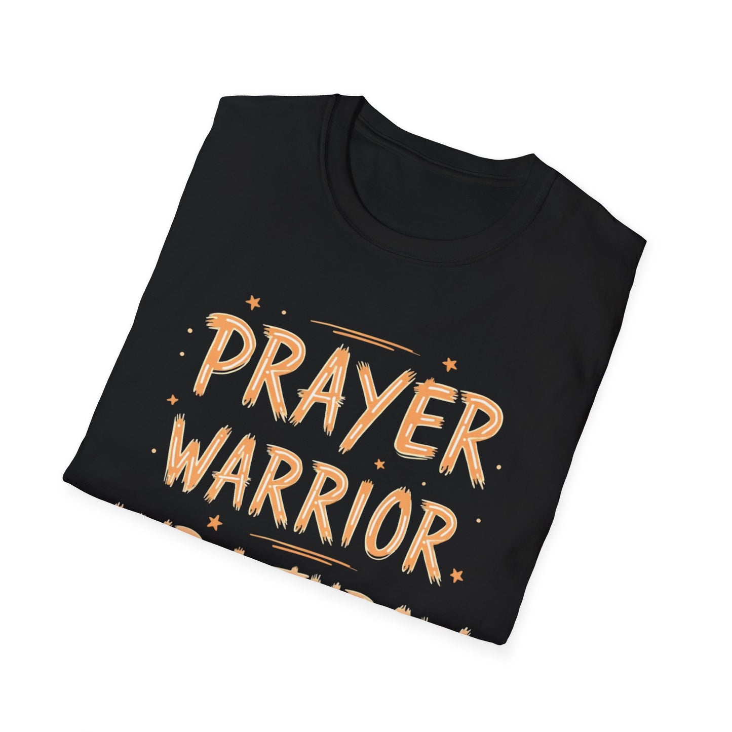 Prayer Warrior, And I Throw Hands (paint stroke style)