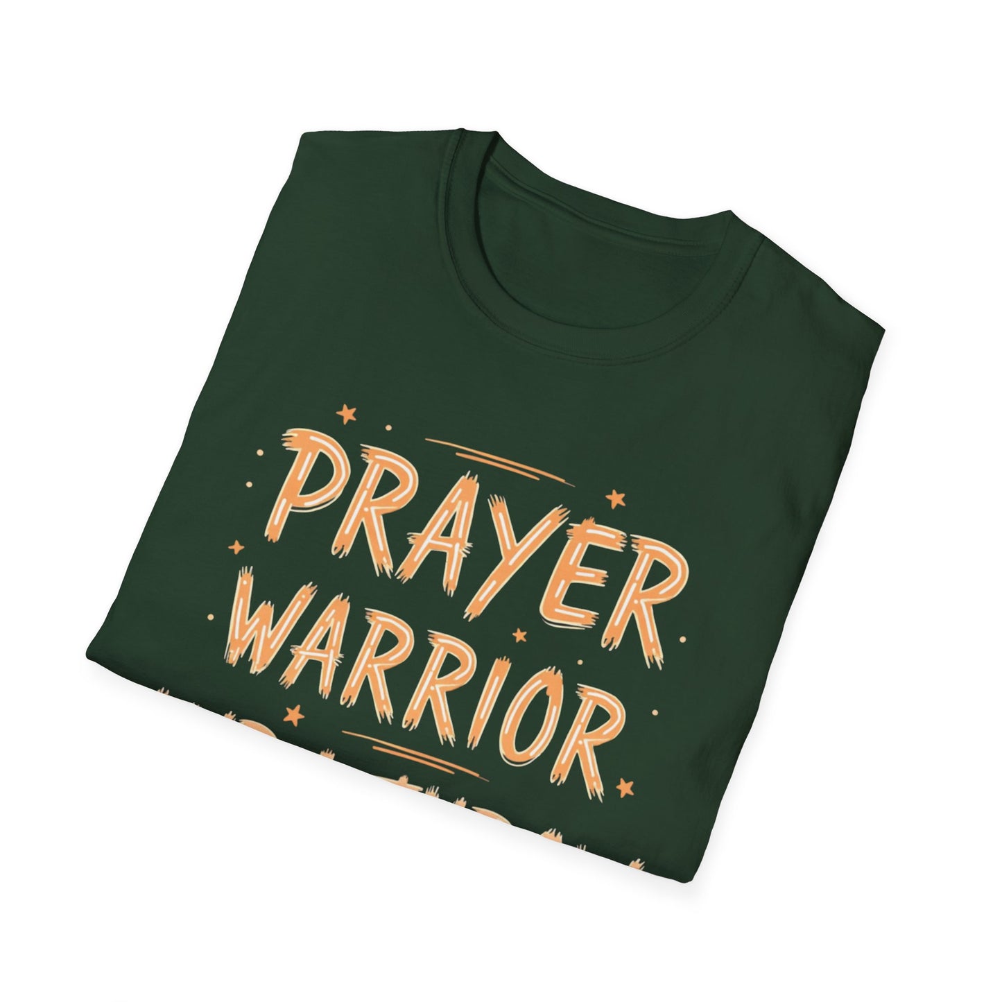 Prayer Warrior, And I Throw Hands (paint stroke style)