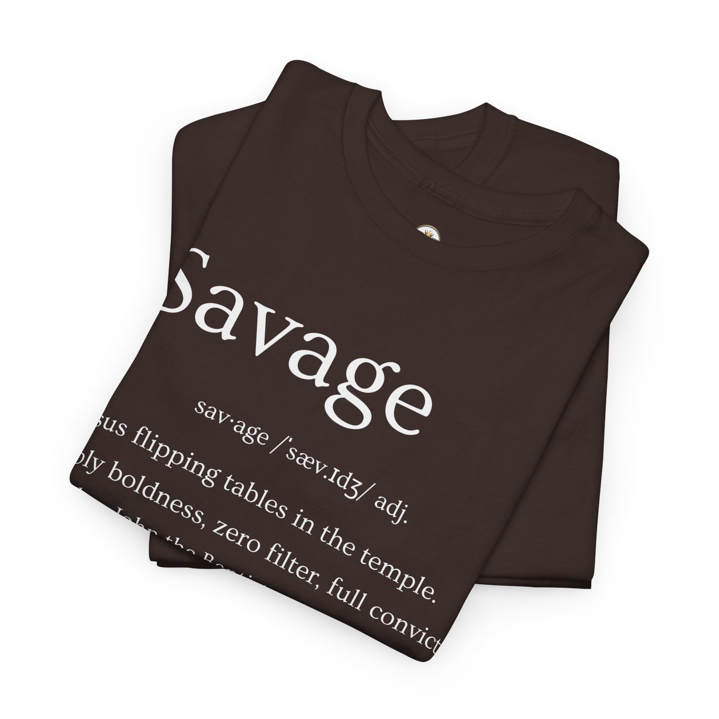 Savage & WE B.I.G. Unisex Tee - Inspirational Statement Shirt for Everyday Wear, Gift for Friends, Faith Apparel, Motivational Wear, [...]