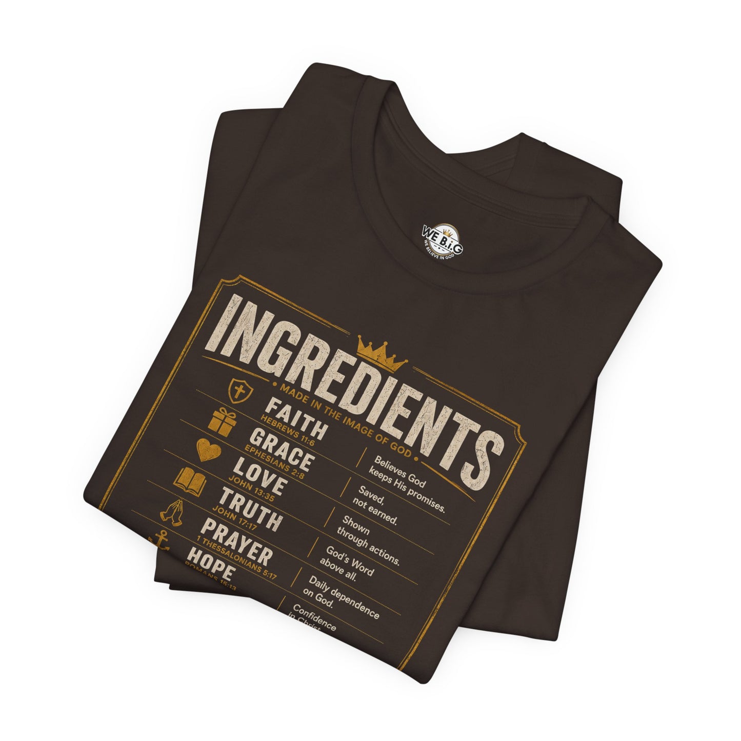 Kingdom Ingredients– We B.i.G. Premium Christian T-Shirt
