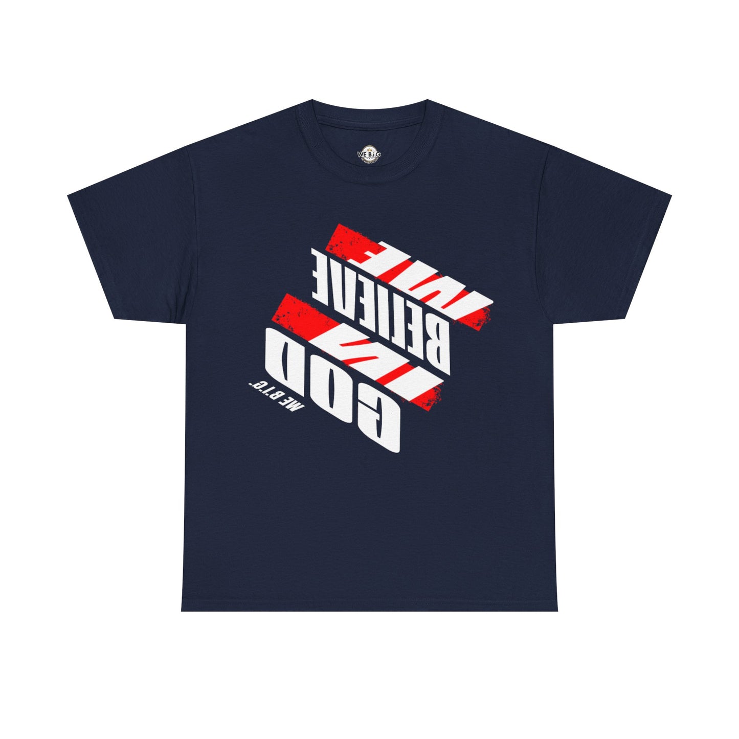 We B.i.G. Mirror Steps - Bold Statement T-Shirt for Everyday Casual Wear, Gift for Friends, Unique Fashion, Inspirational Design