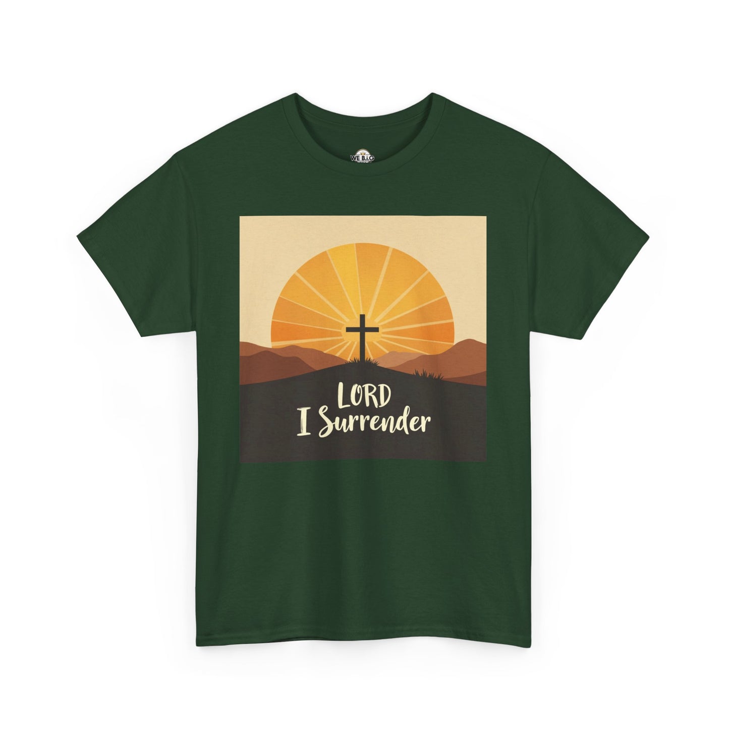 Lord I Surrender 2 — Faith-Inspired Unisex Heavy Cotton Tee | "Lord I Surrender" Shirt | Christian Apparel | Everyday Wear | Gift for Believers, Spiritual [...]