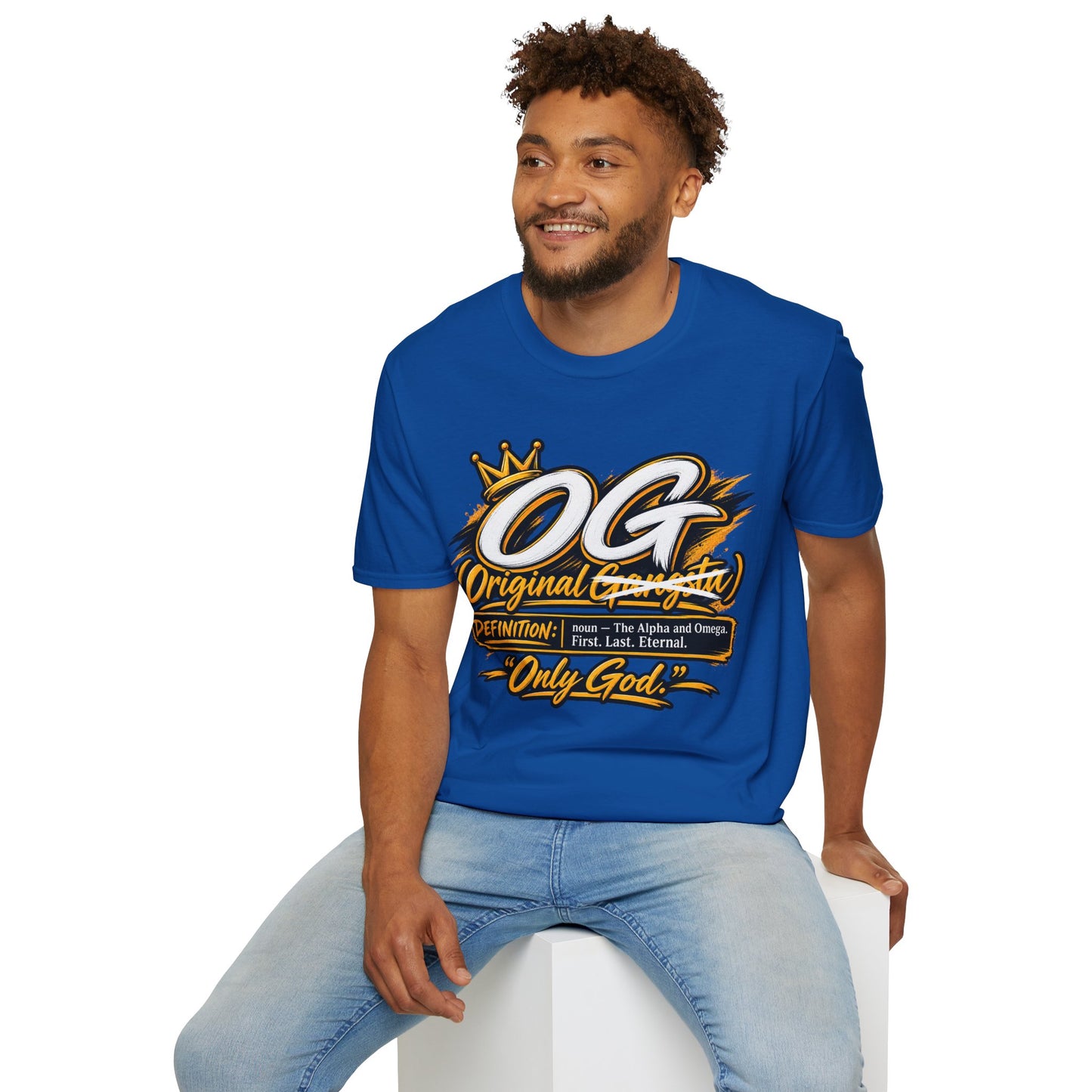 OG Original Gangsta T-Shirt — Crowned "Only God" Streetwear Tee