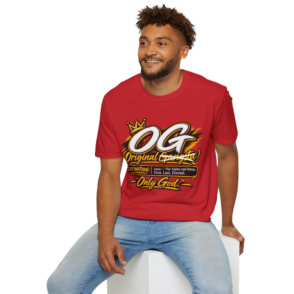 OG Original Gangsta T-Shirt — Crowned "Only God" Streetwear Tee