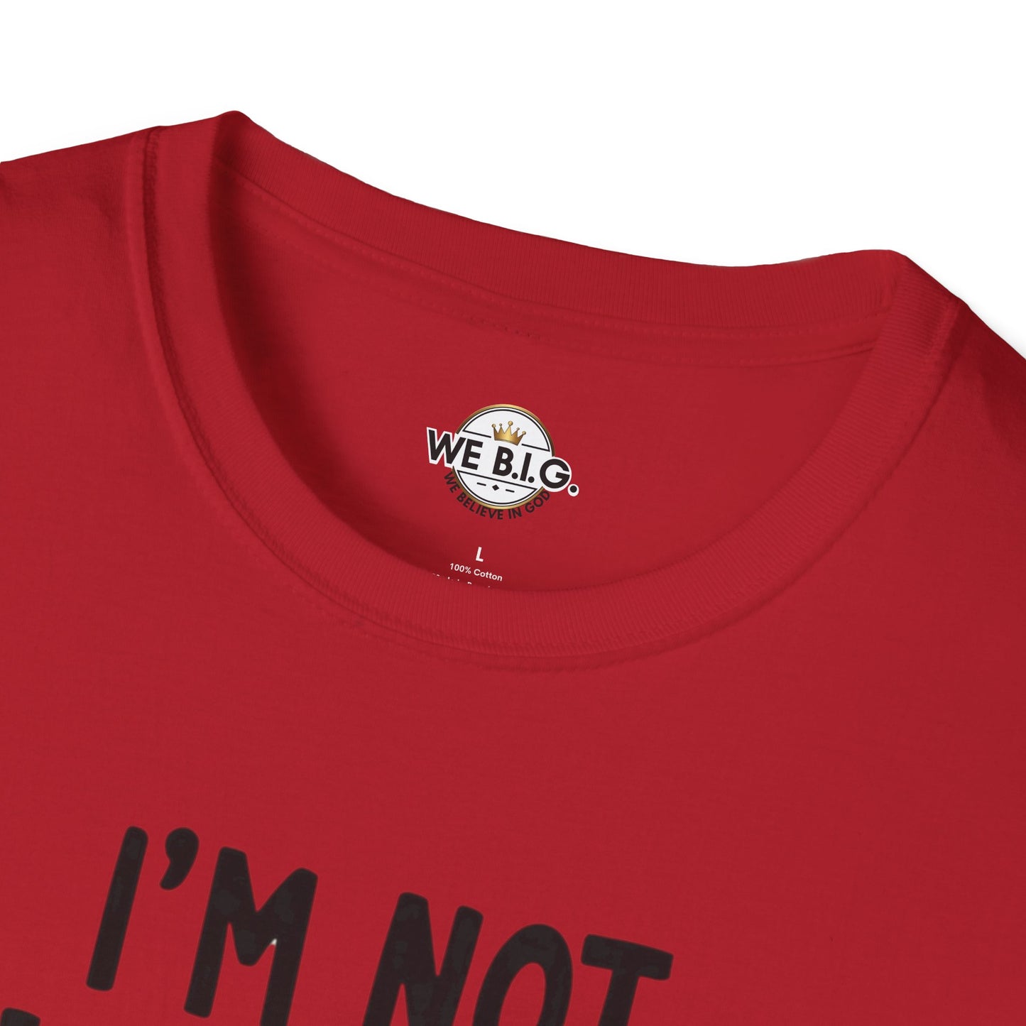 I'm Not Judging i'm Just Observing Loudly—Unisex Softstyle T-Shirt
