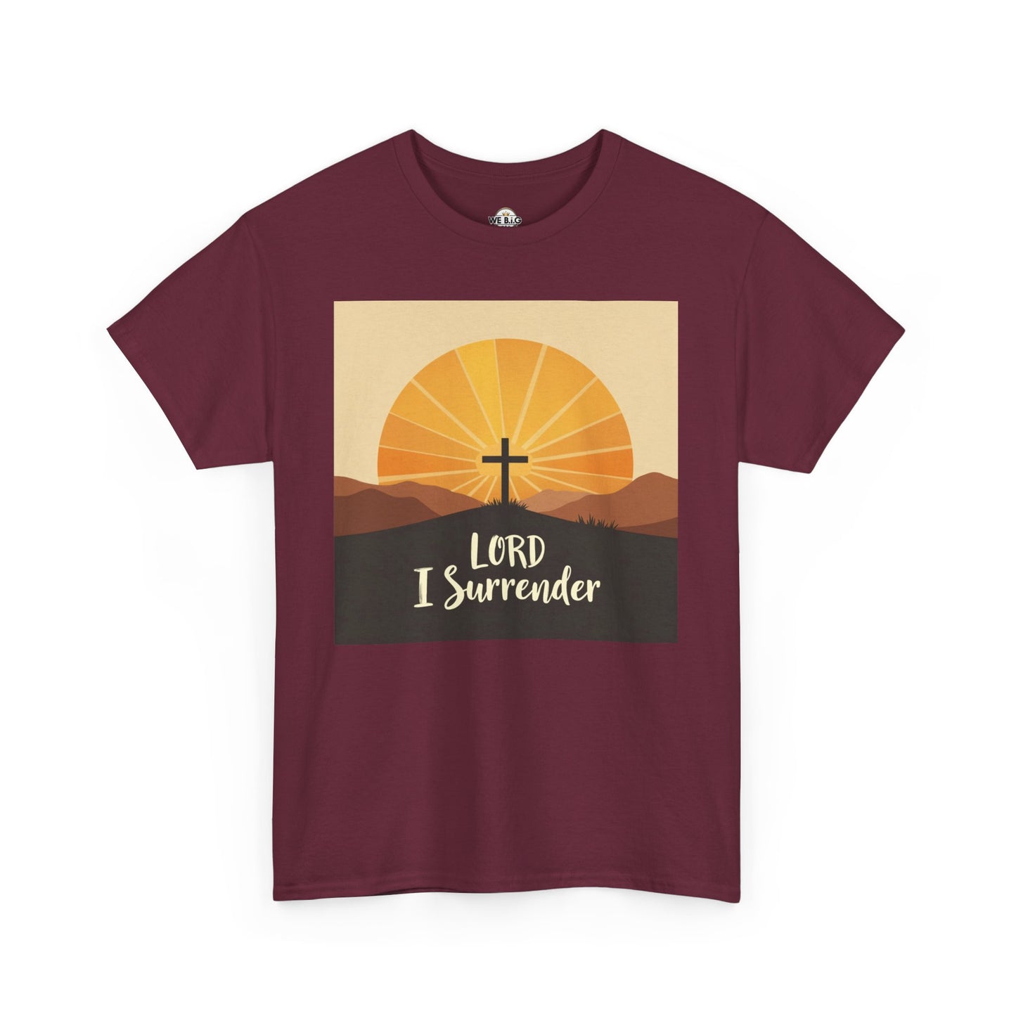 Lord I Surrender 2 — Faith-Inspired Unisex Heavy Cotton Tee | "Lord I Surrender" Shirt | Christian Apparel | Everyday Wear | Gift for Believers, Spiritual [...]