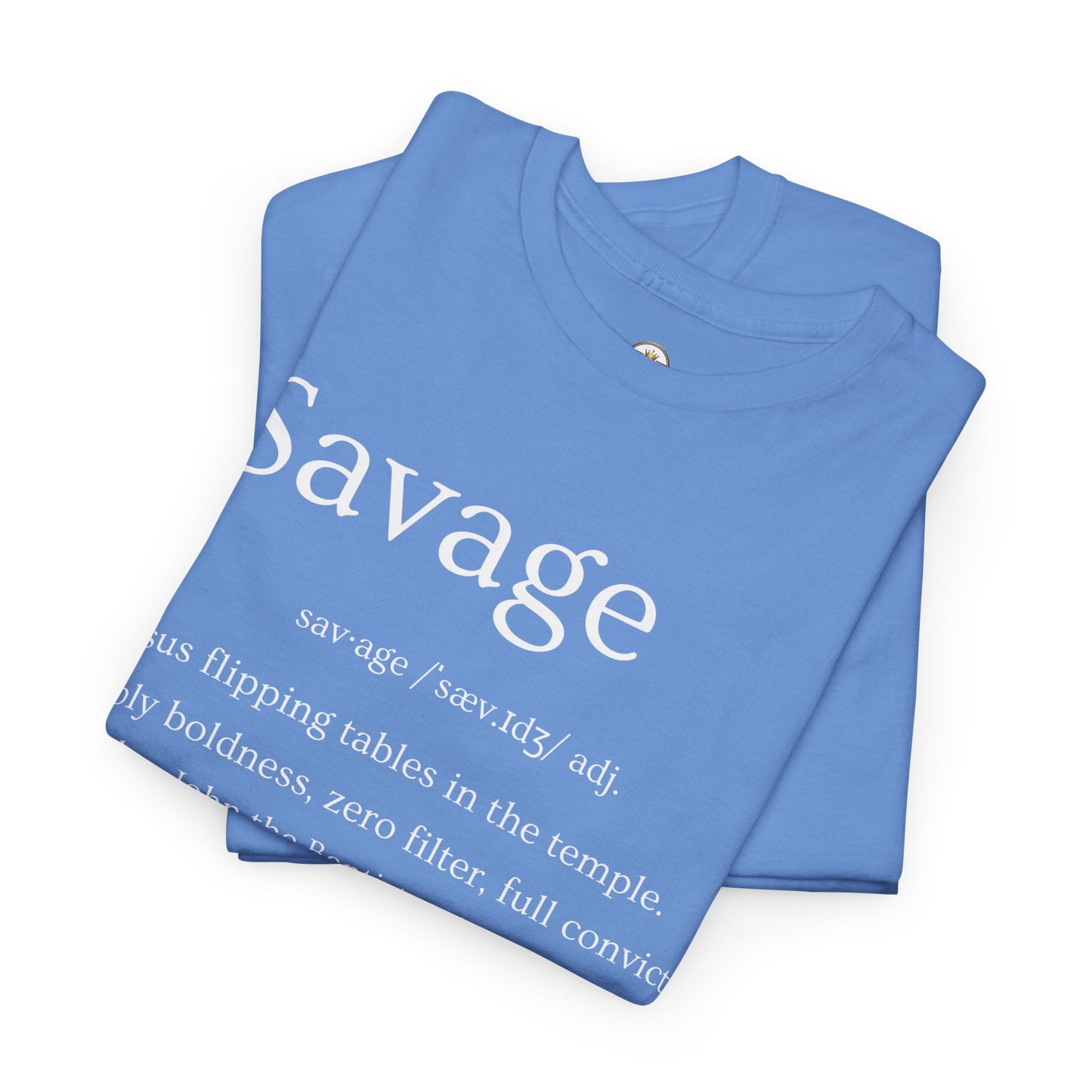 Savage & WE B.I.G. Unisex Tee - Inspirational Statement Shirt for Everyday Wear, Gift for Friends, Faith Apparel, Motivational Wear, [...]