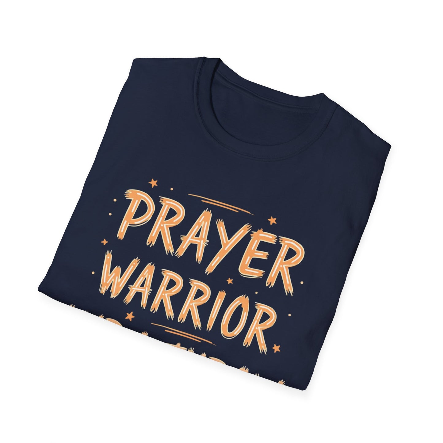 Prayer Warrior, And I Throw Hands (paint stroke style)