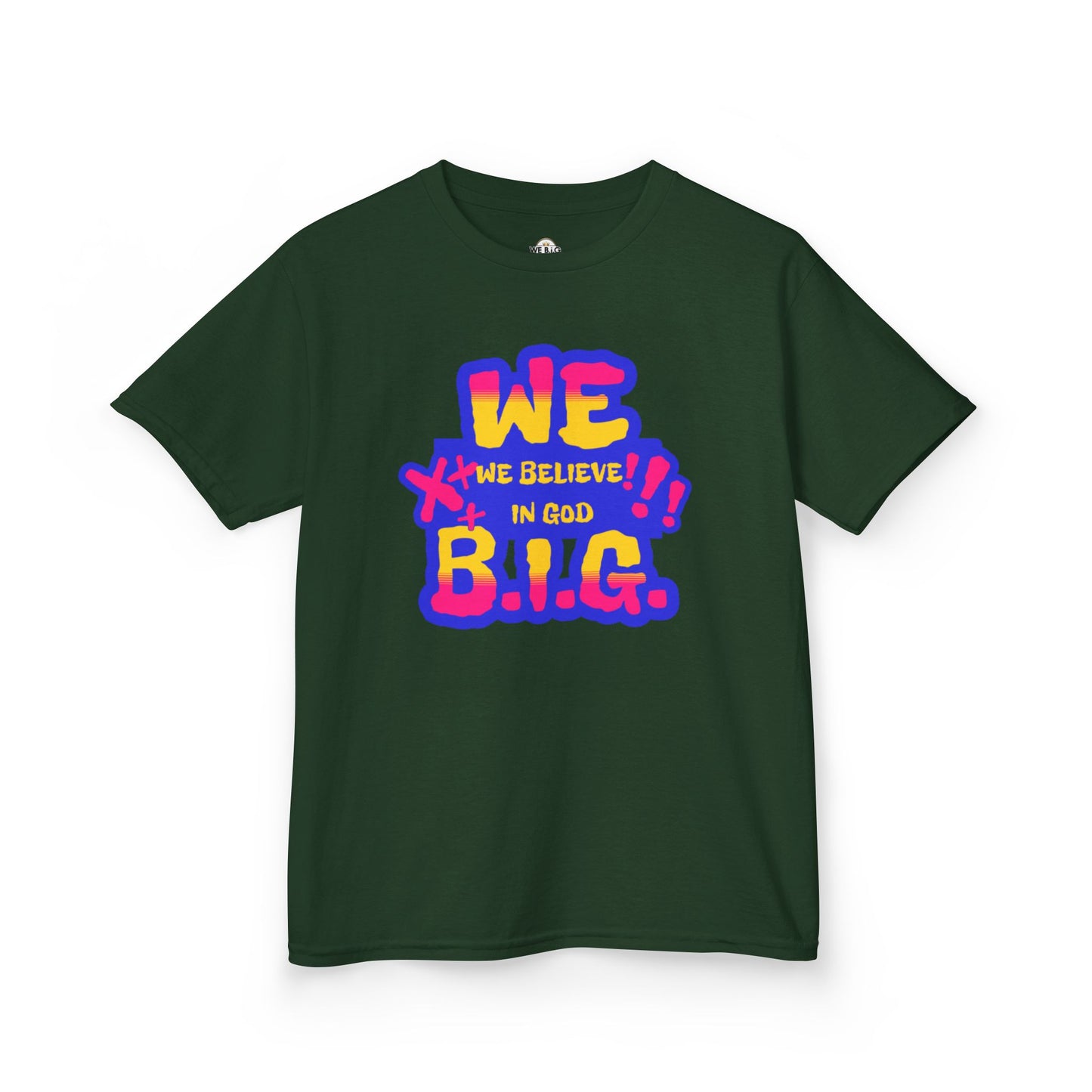 We B.i.G. — Colorful Kids Spiritual Tee - Motivational, Children’s Gift, Sunday School, Praise, Inspirational, Kid's Wear