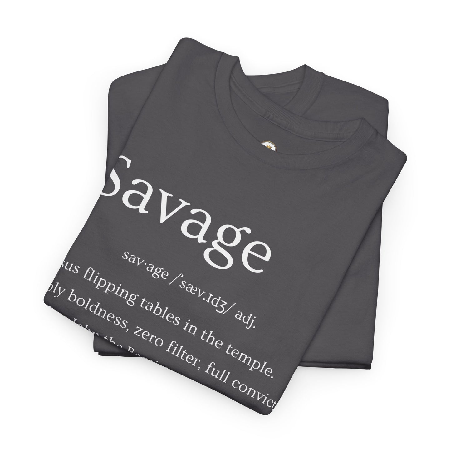 Savage & WE B.I.G. Unisex Tee - Inspirational Statement Shirt for Everyday Wear, Gift for Friends, Faith Apparel, Motivational Wear, [...]