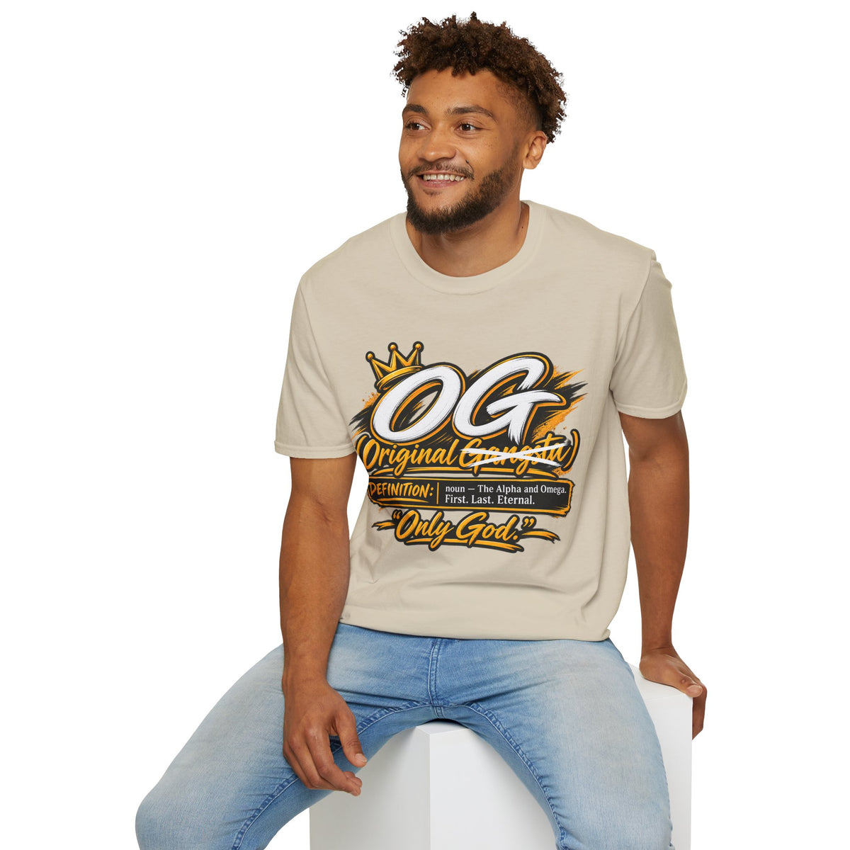 OG Original Gangsta T-Shirt — Crowned "Only God" Streetwear Tee