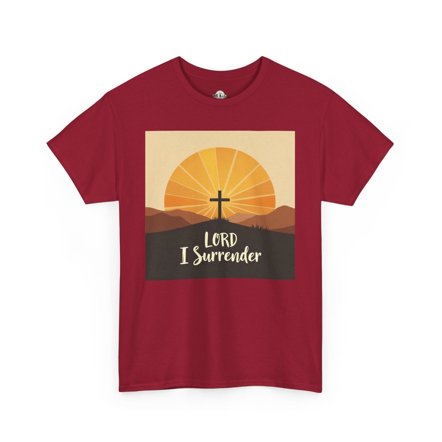 Lord I Surrender 2 — Faith-Inspired Unisex Heavy Cotton Tee | "Lord I Surrender" Shirt | Christian Apparel | Everyday Wear | Gift for Believers, Spiritual [...]