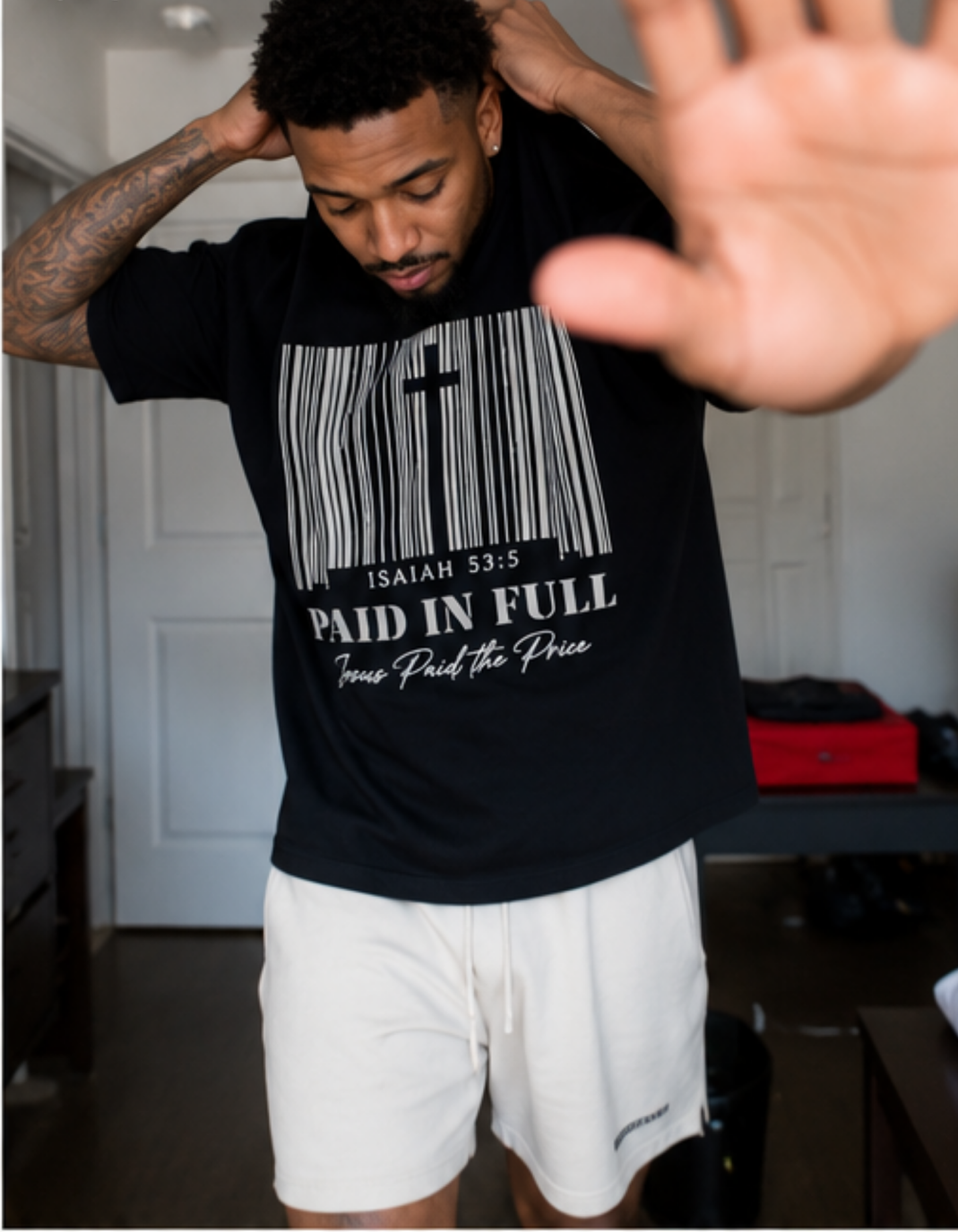 Paid In Full T-Shirt — Isaiah 53:5 Christian Faith Tee