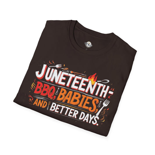 Juneteenth Celebration T-Shirt, Unisex BBQ Tee, Black Casual Wear, Affirmation Shirt, Comfortable Everyday Style