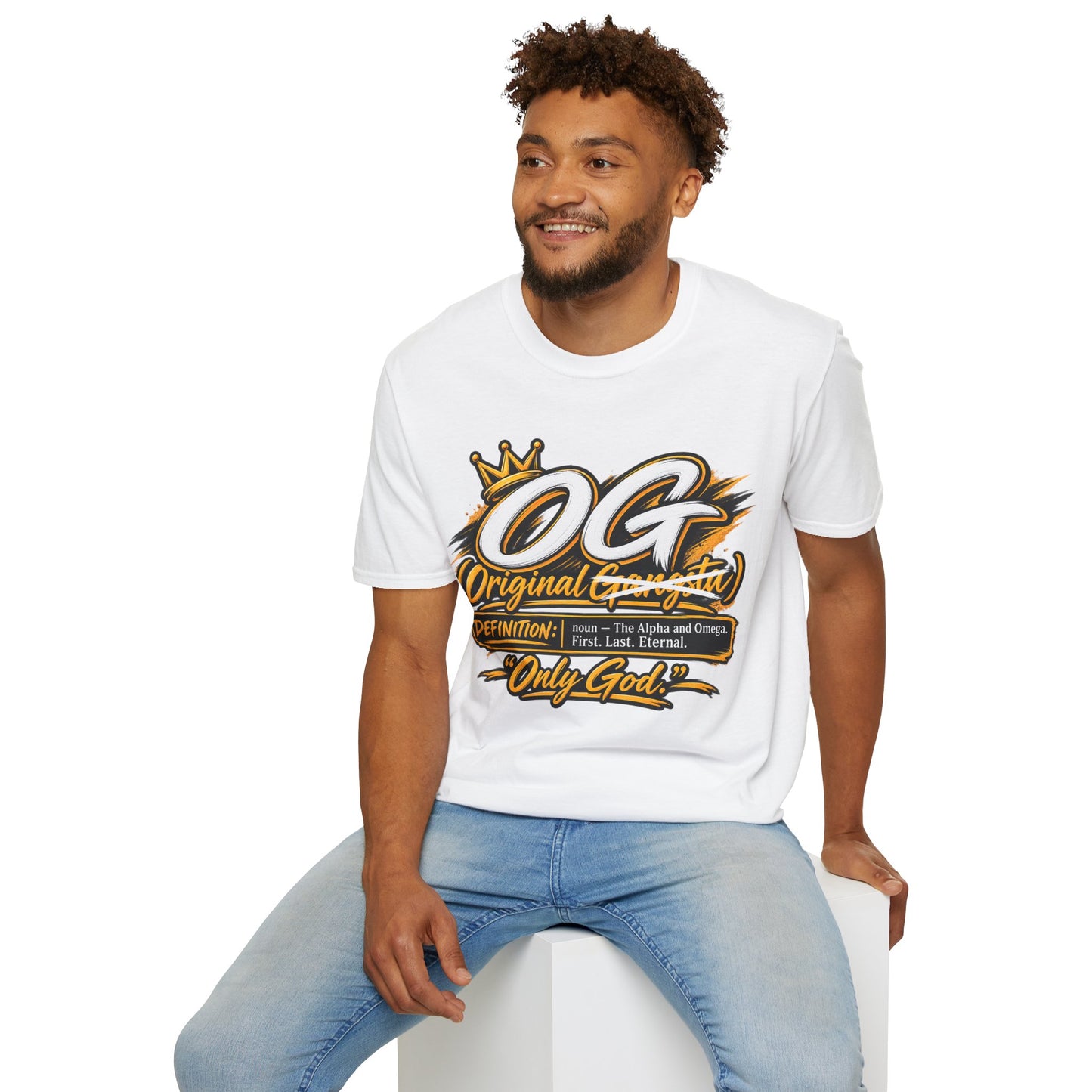 OG Original Gangsta T-Shirt — Crowned "Only God" Streetwear Tee