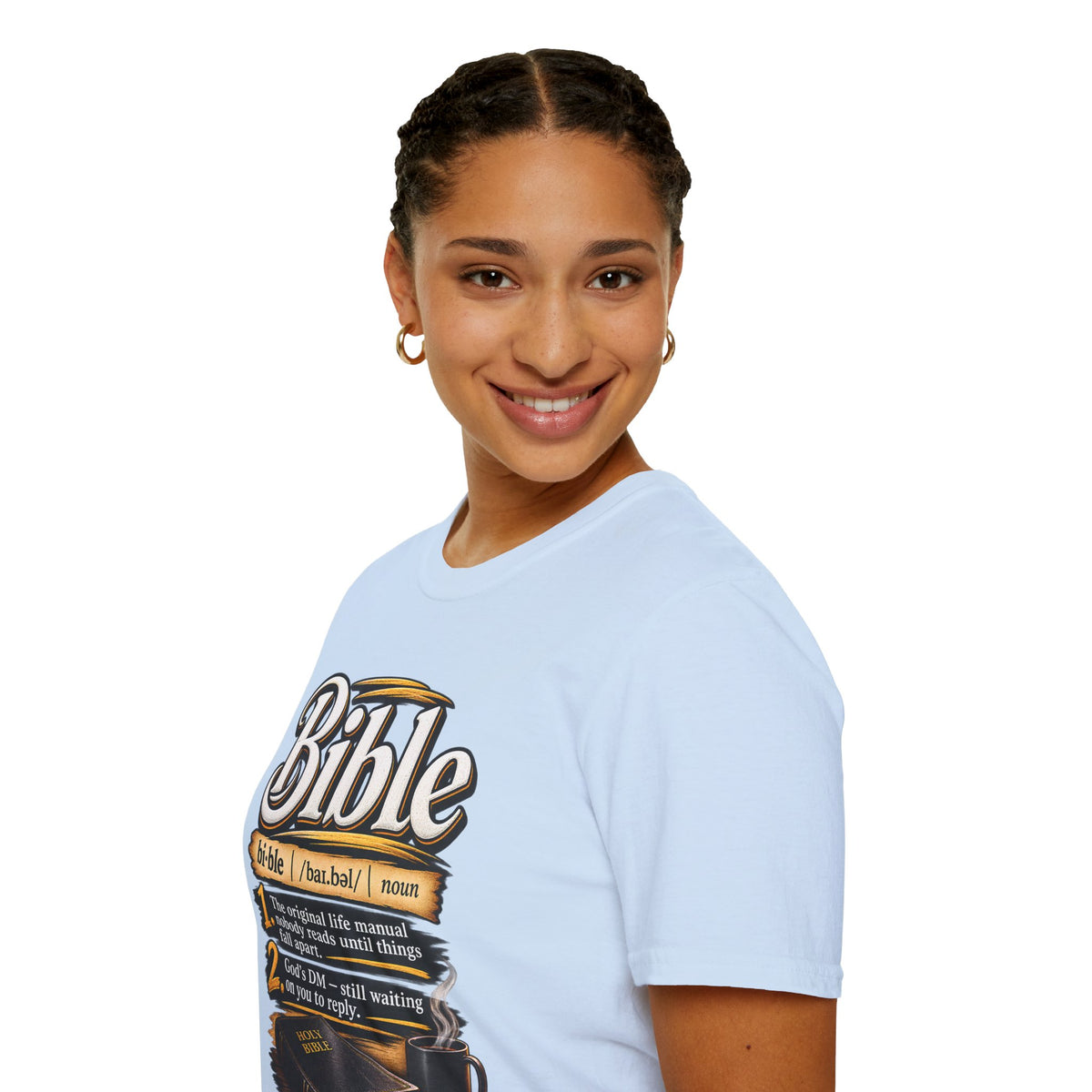 Bible Definition T-Shirt — "The Original Life Manual" Christian Faith Tee