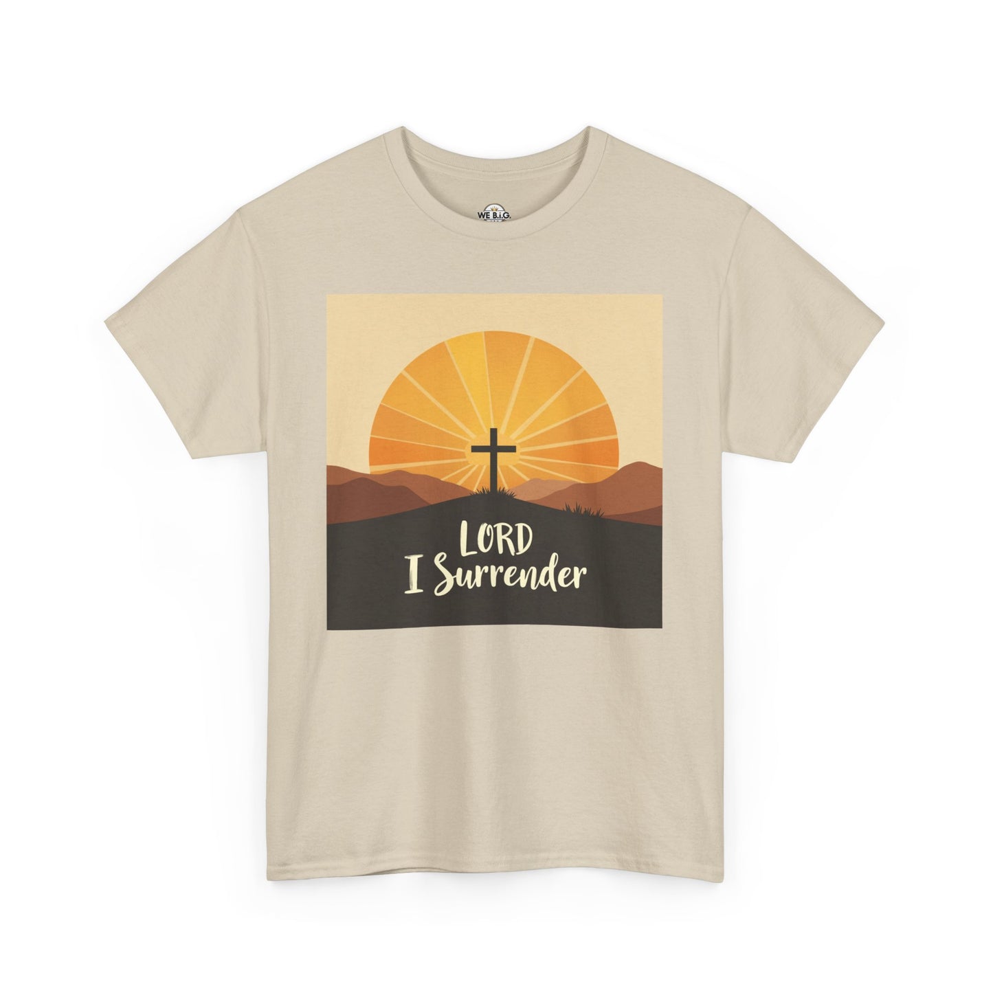 Lord I Surrender 2 — Faith-Inspired Unisex Heavy Cotton Tee | "Lord I Surrender" Shirt | Christian Apparel | Everyday Wear | Gift for Believers, Spiritual [...]