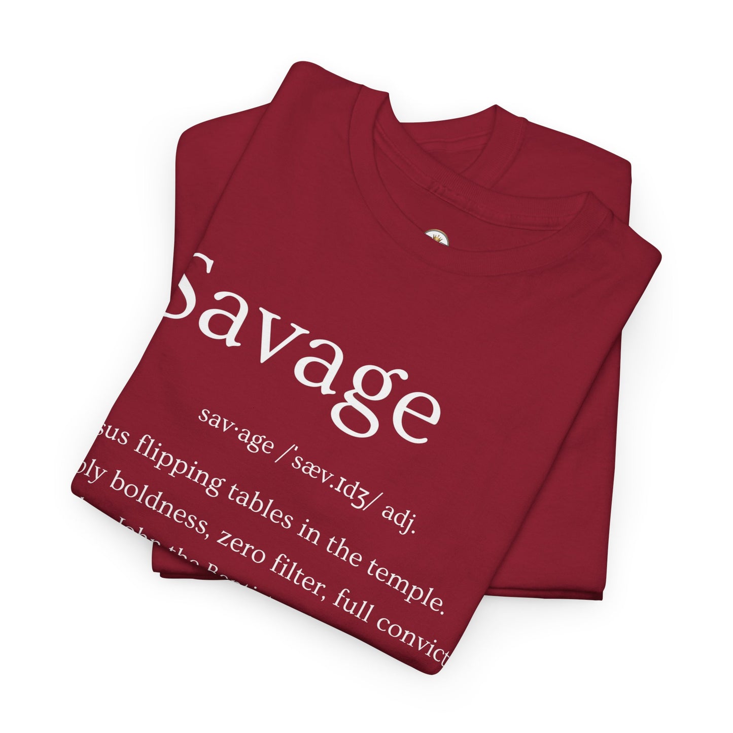 Savage & WE B.I.G. Unisex Tee - Inspirational Statement Shirt for Everyday Wear, Gift for Friends, Faith Apparel, Motivational Wear, [...]