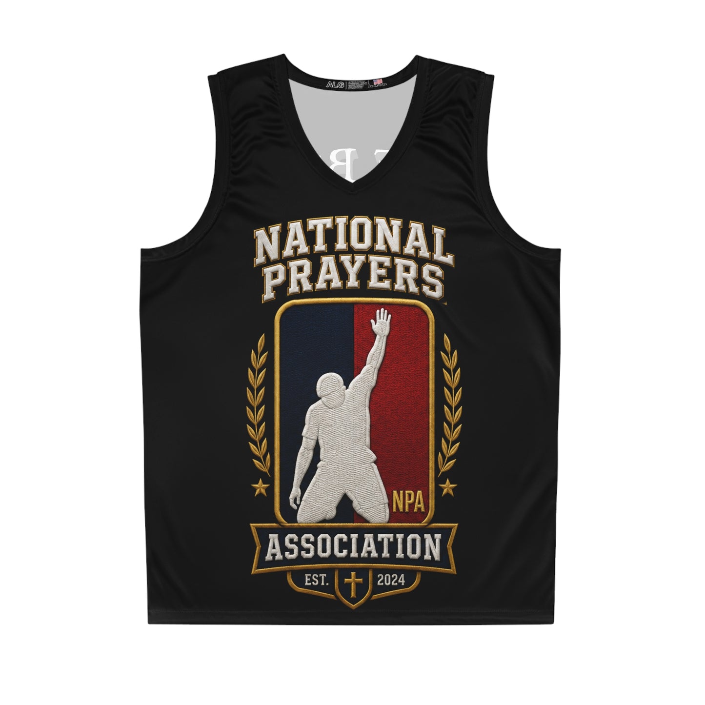 National Prayers Association Basketball Jersey — NPA Inspirational AOP Jersey